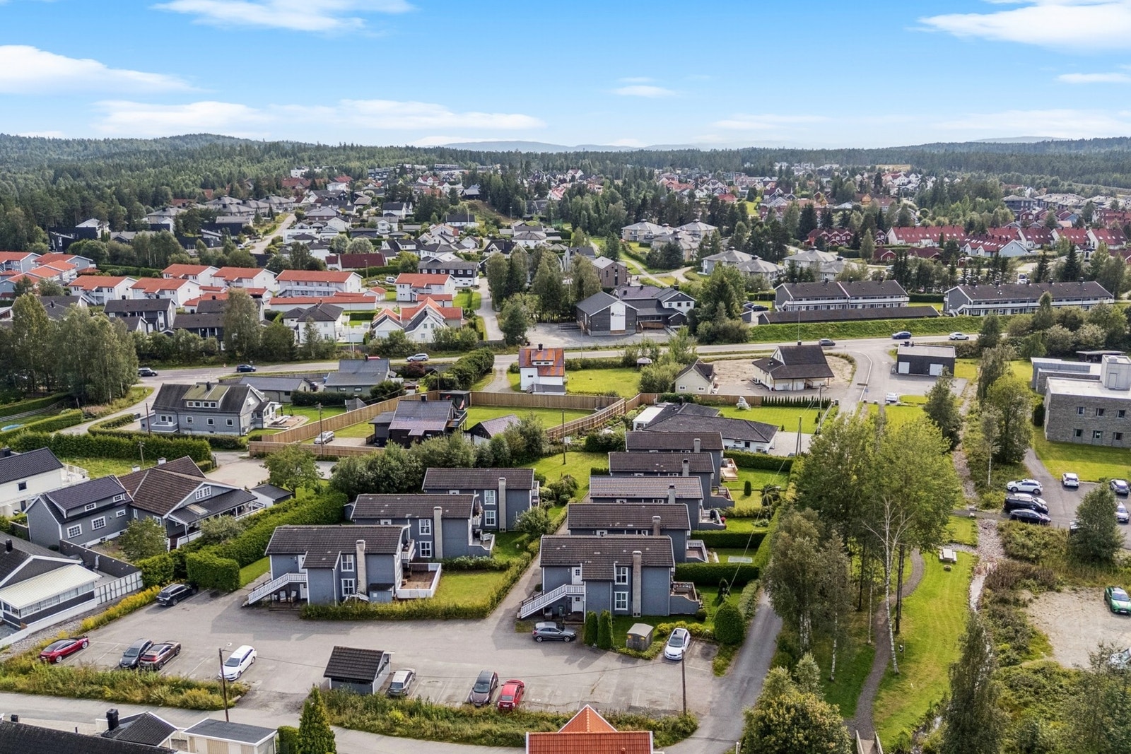 Familier vil sette pris på at området har barnehager og skoler på alle trinn i nærheten. Offentlig kommunikasjon er også svært godt ivaretatt, med både buss og tog som gir raske forbindelser til Eidsvoll, Lillestrøm, Oslo og Gardermoen. Med bil bruker du Galleribilde