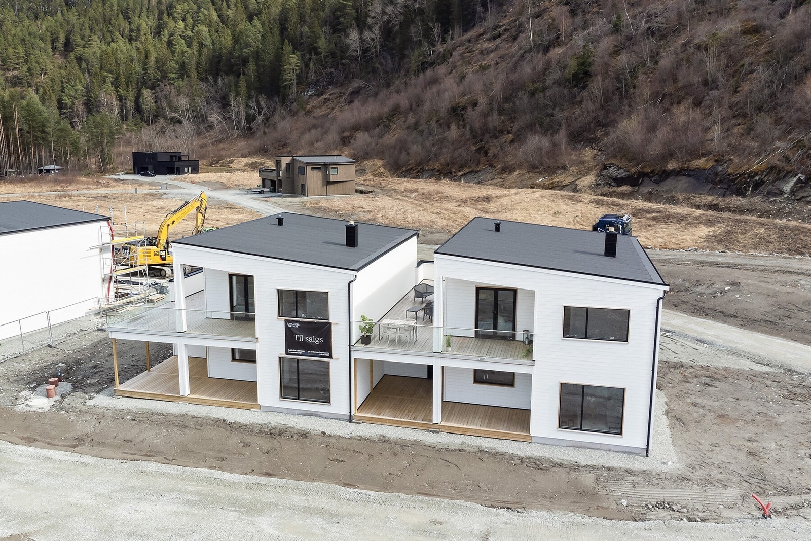 Velkommen til Lånkmoen 17 - En ferdigstilt og nyoppført to-mannsbolig fra 2024 med fin og barnevennlig beliggenhet på Tønsåsen i Lånke. Galleribilde