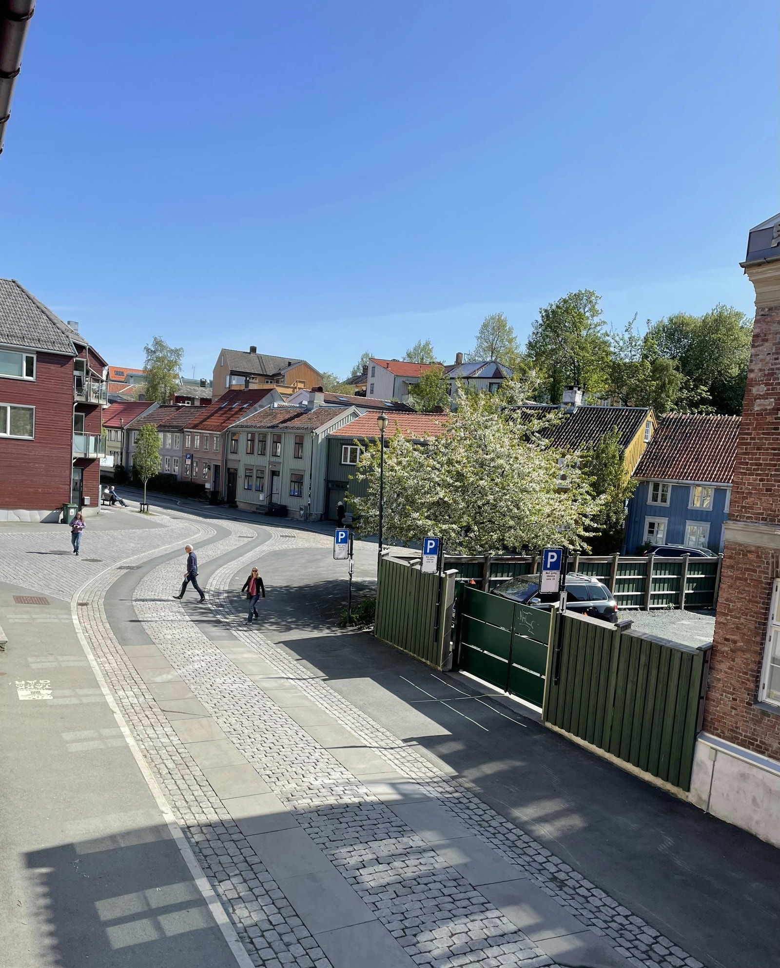 Utsikt fra leiligheten. Galleribilde