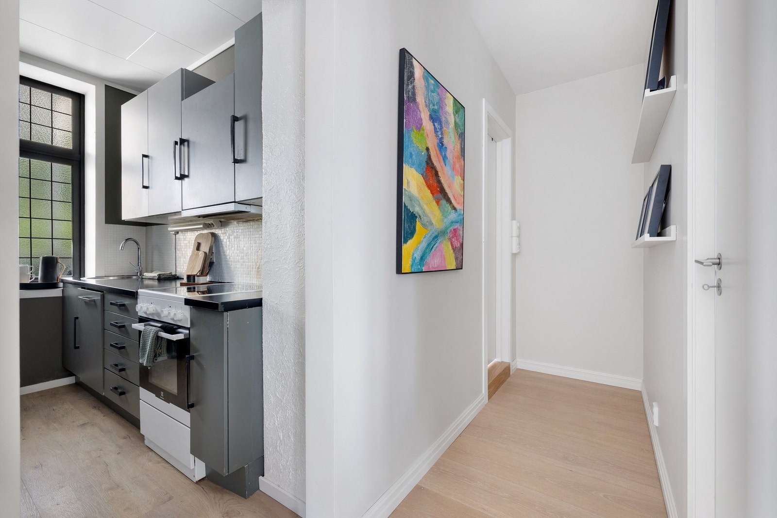 Leiligheten har en arealeffektiv planløsning Galleribilde