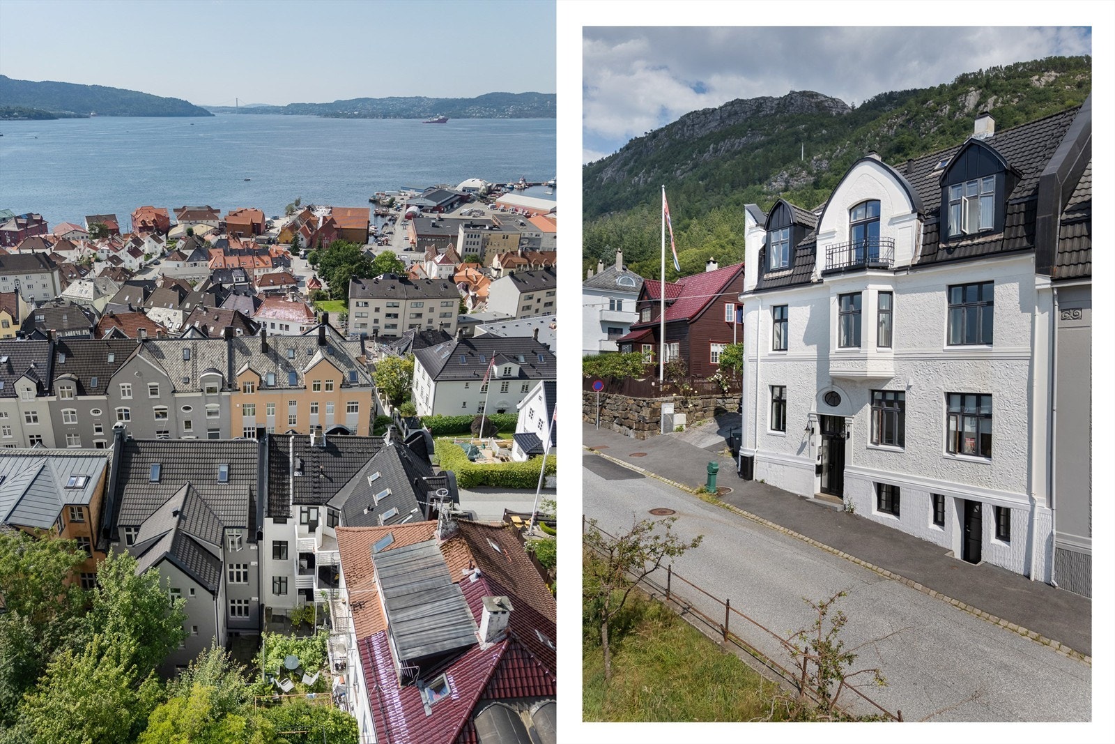 Leiligheten har en flott beliggenhet i Sandviken med nærhet til sentrum og byfjellene Galleribilde