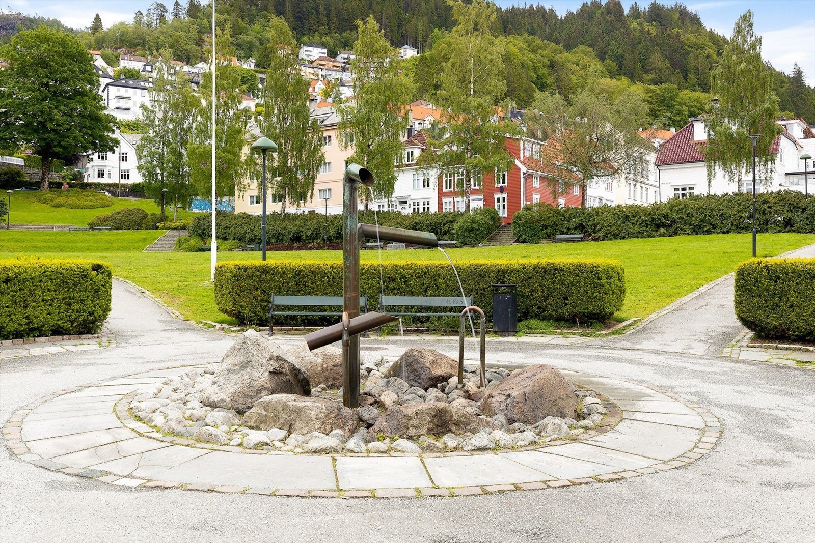 Flere grøntarealer i nærområdet Galleribilde