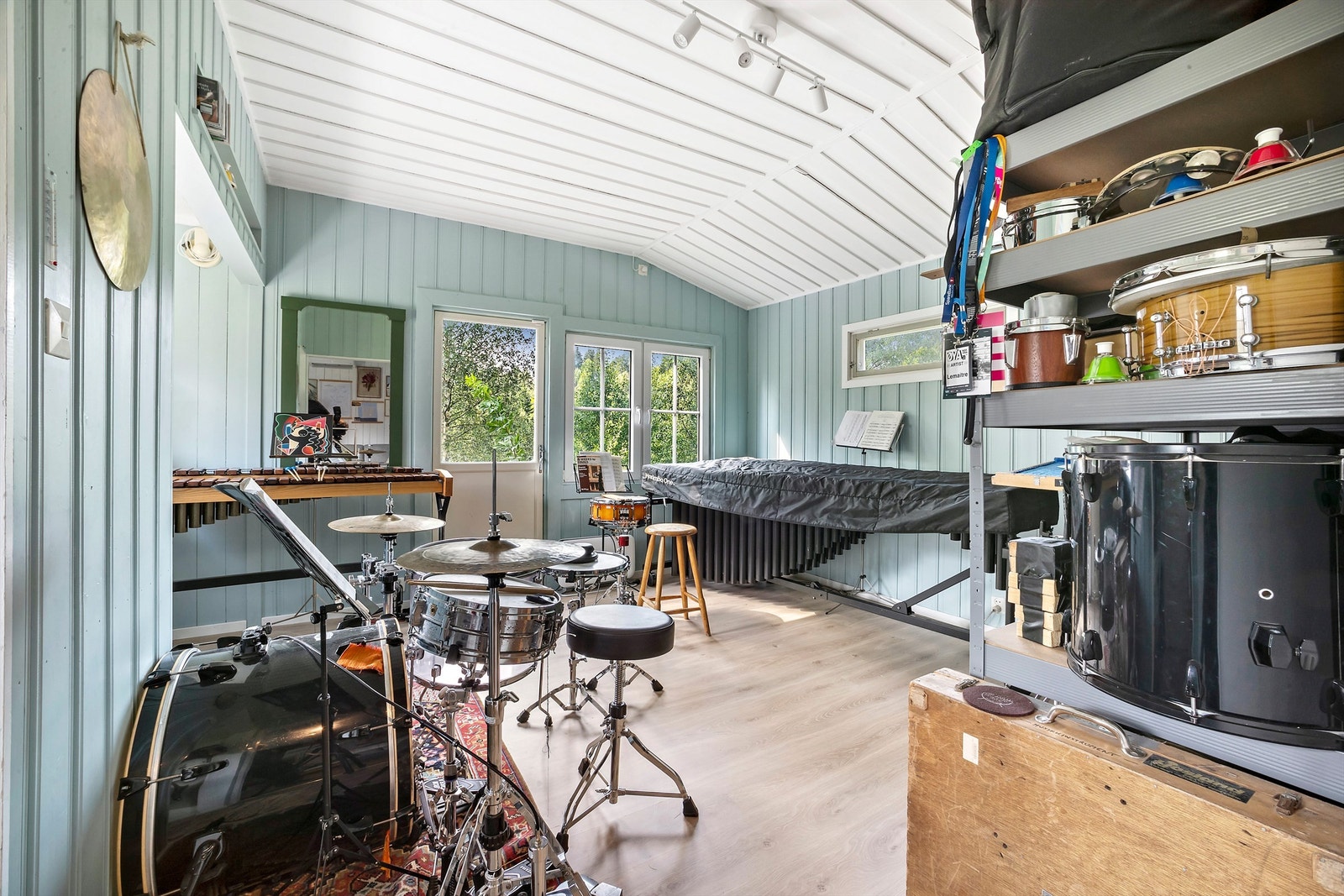 Annekset benyttes i dag som et musikkstudio Galleribilde