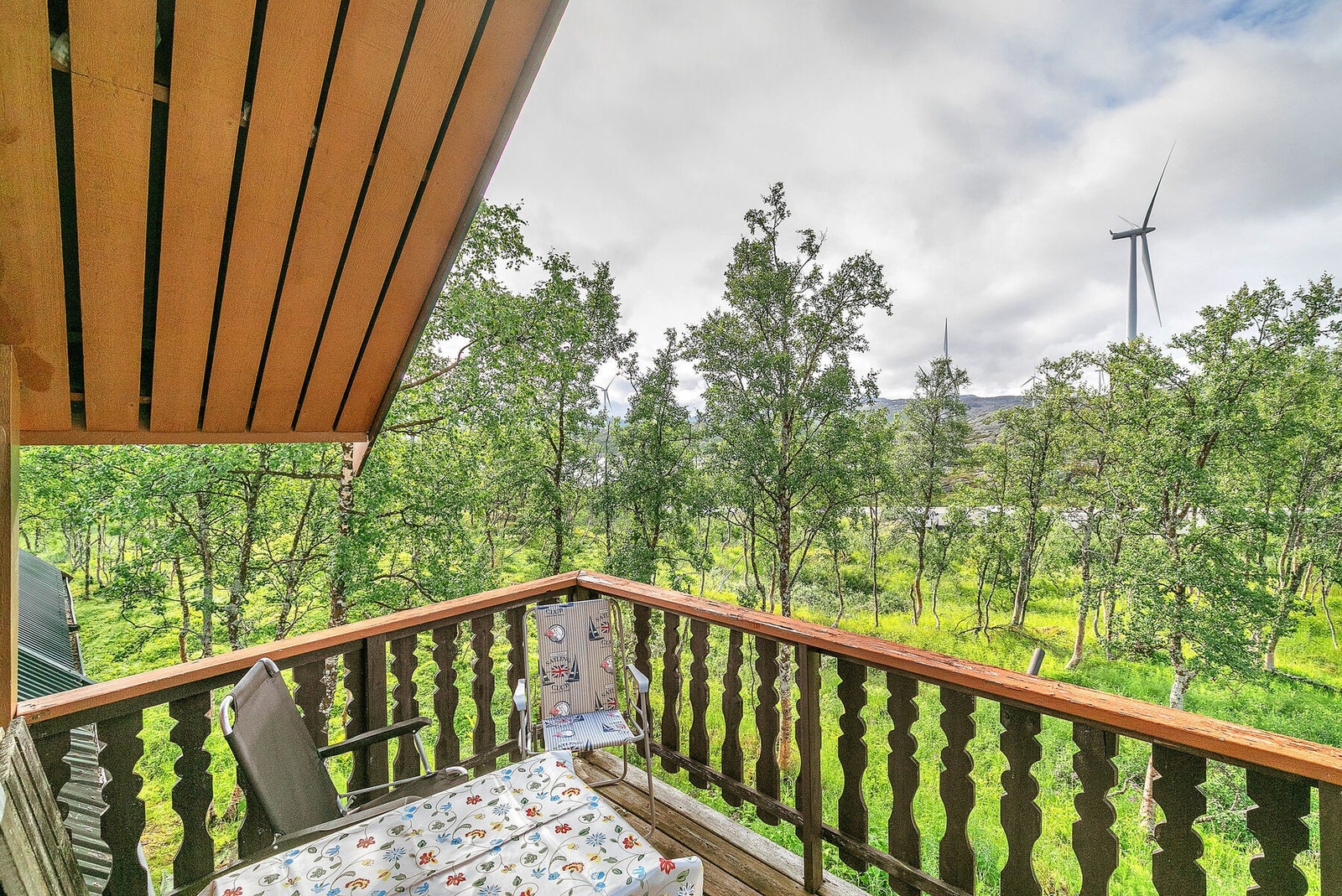 Loftstue Balkong Galleribilde