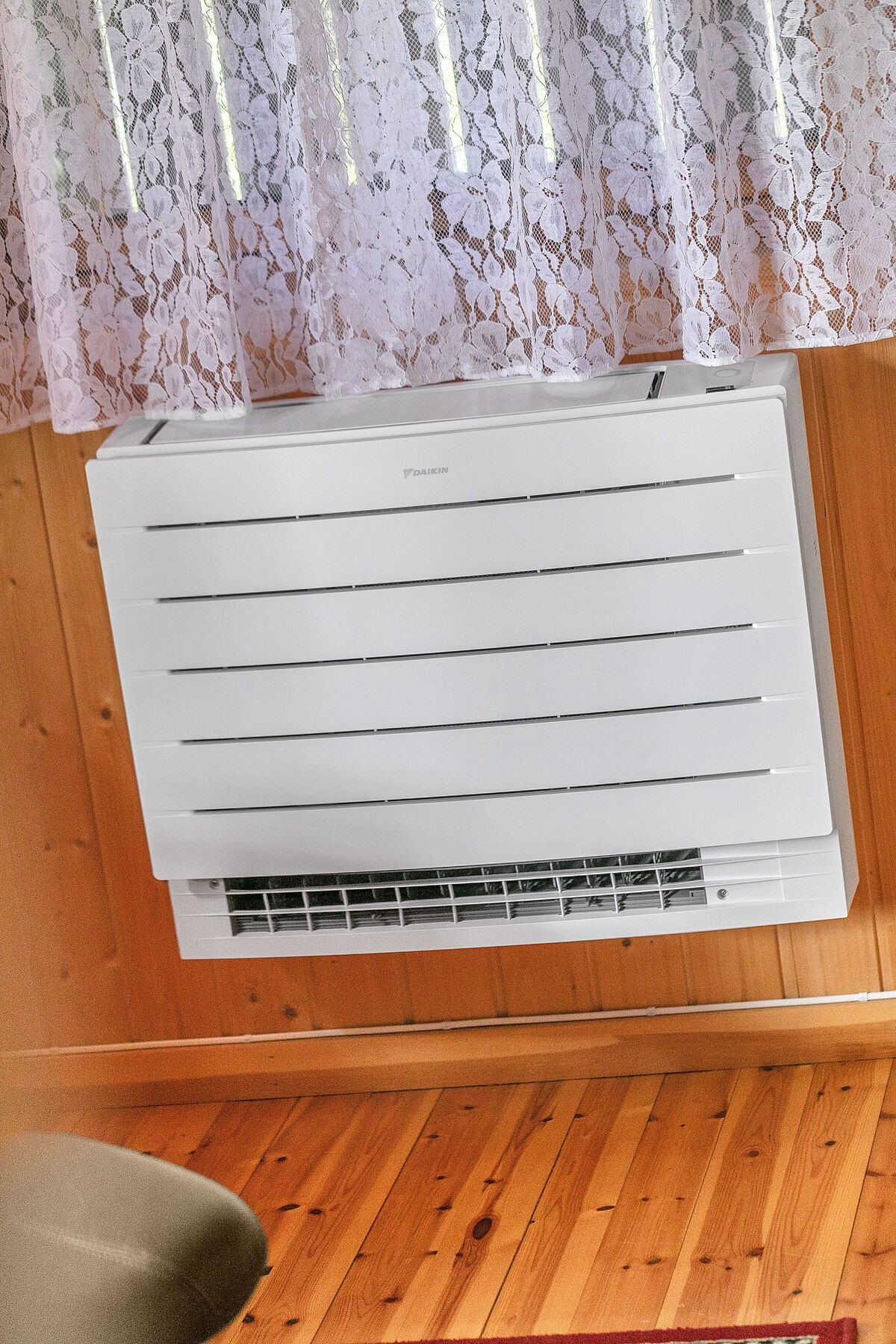 Varmepumpe i stue Galleribilde