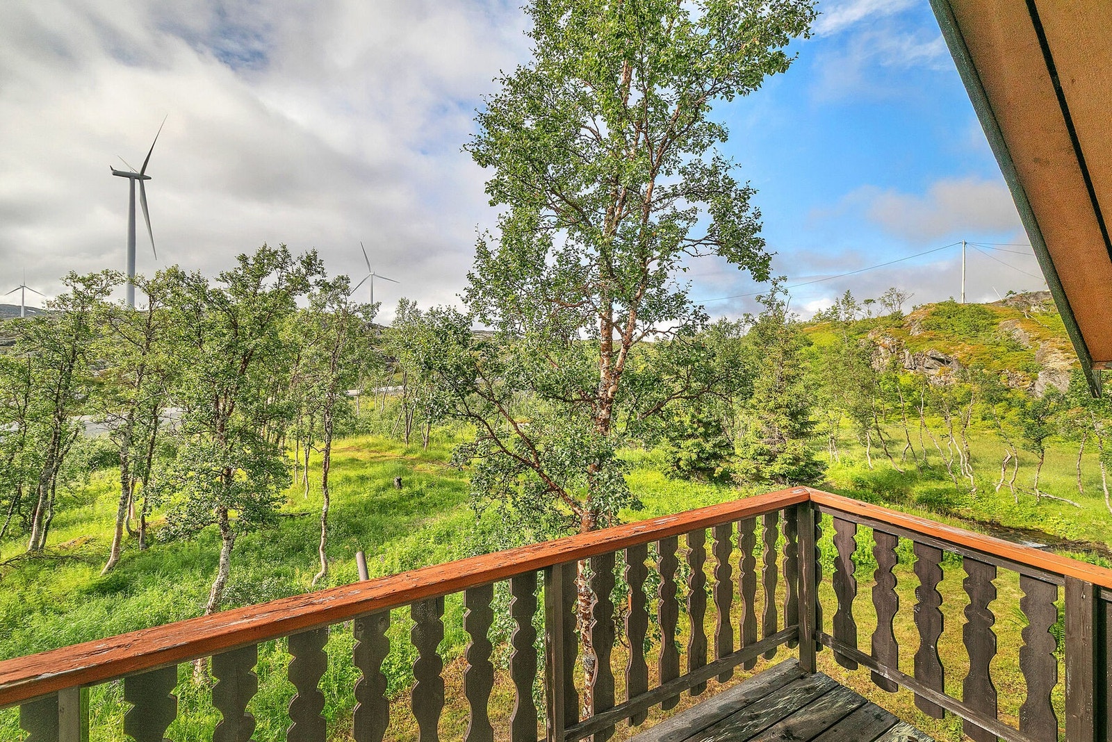 Loftstue Balkong Galleribilde