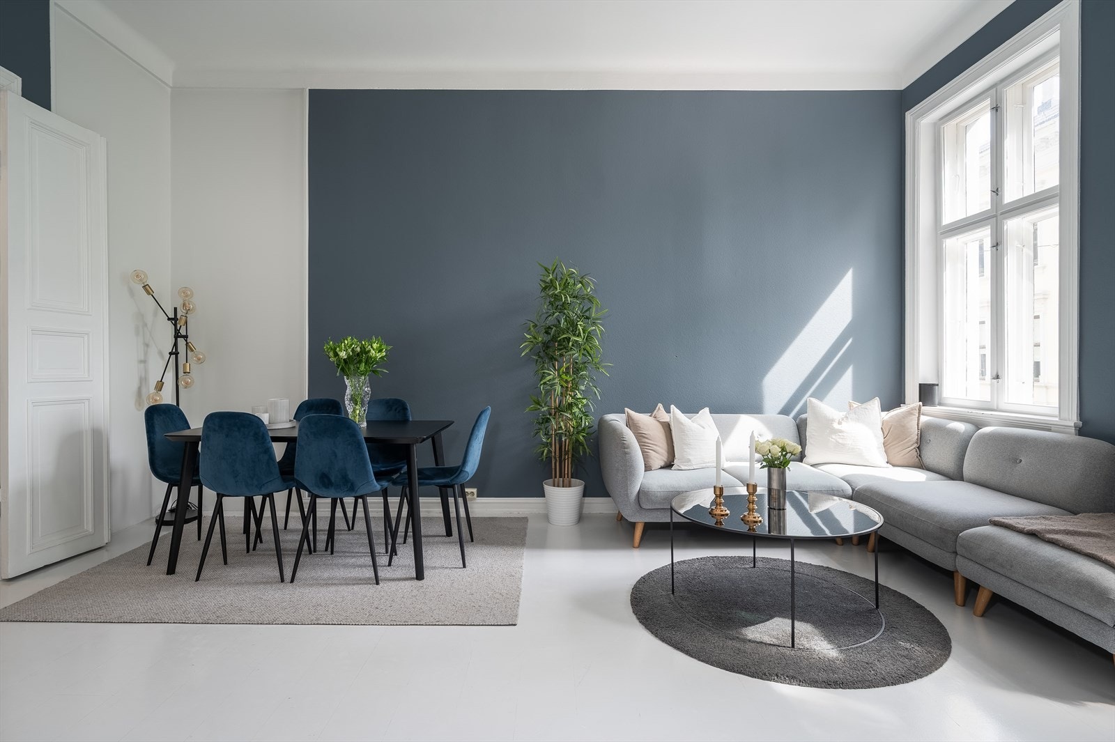 Alle overflater i leiligheten ble pusset opp i 2018/2019. Galleribilde