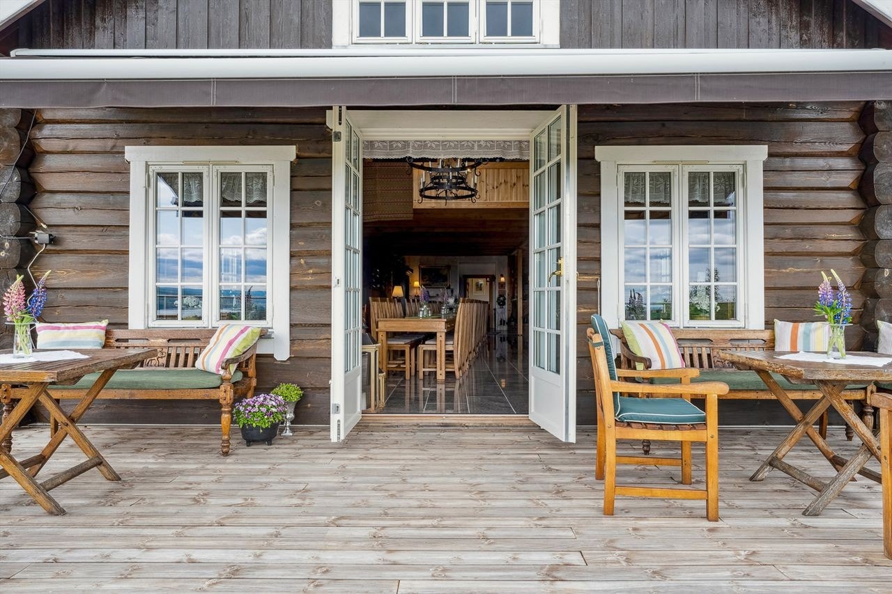 Terrasse driftsbygning Galleribilde