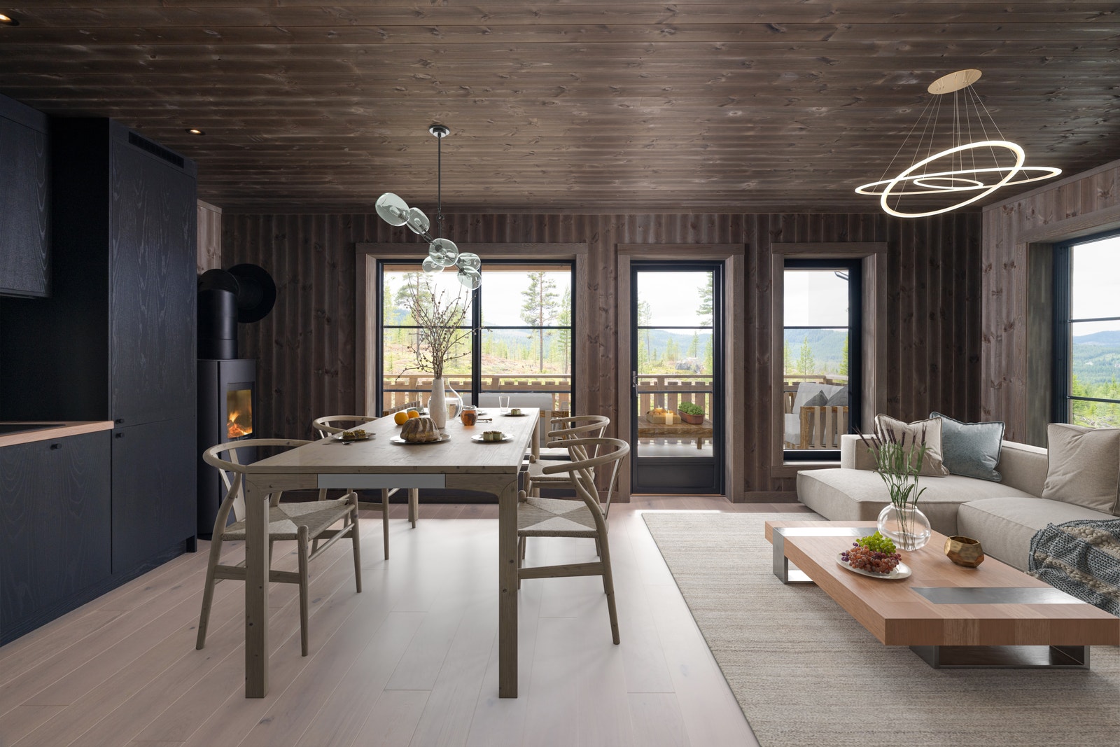 Kjøkkenet er levert av møbelsnekker Rodegård Interiør Galleribilde