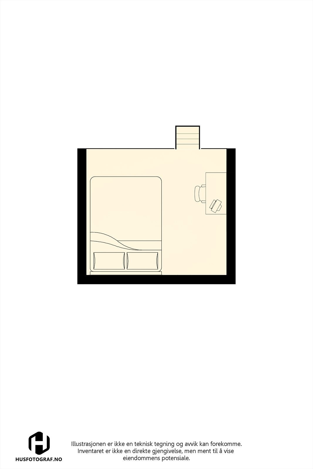 Plantegning hems. Galleribilde