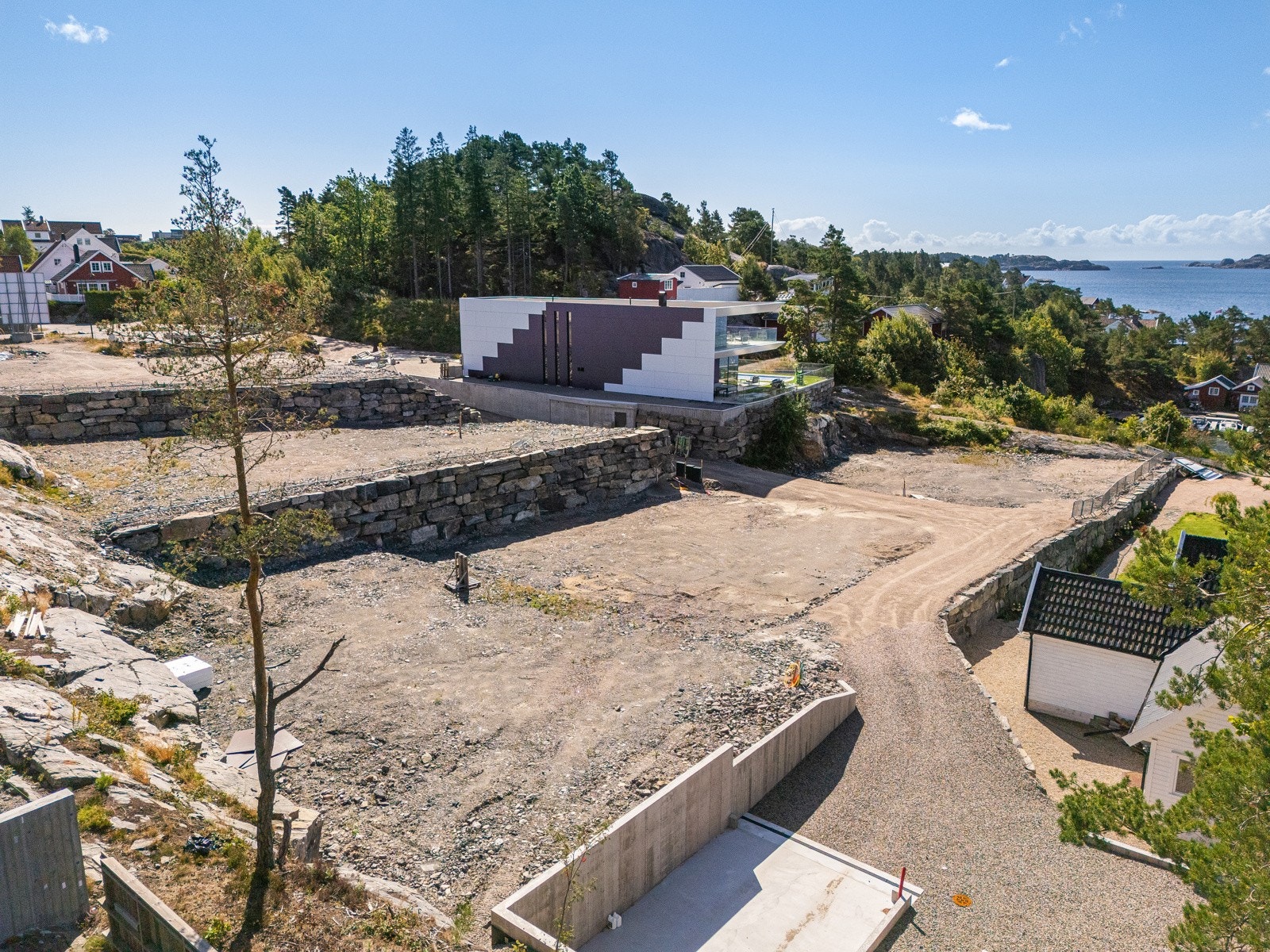 Her kan du realisere boligdrømmen i idylliske omgivelser. Galleribilde