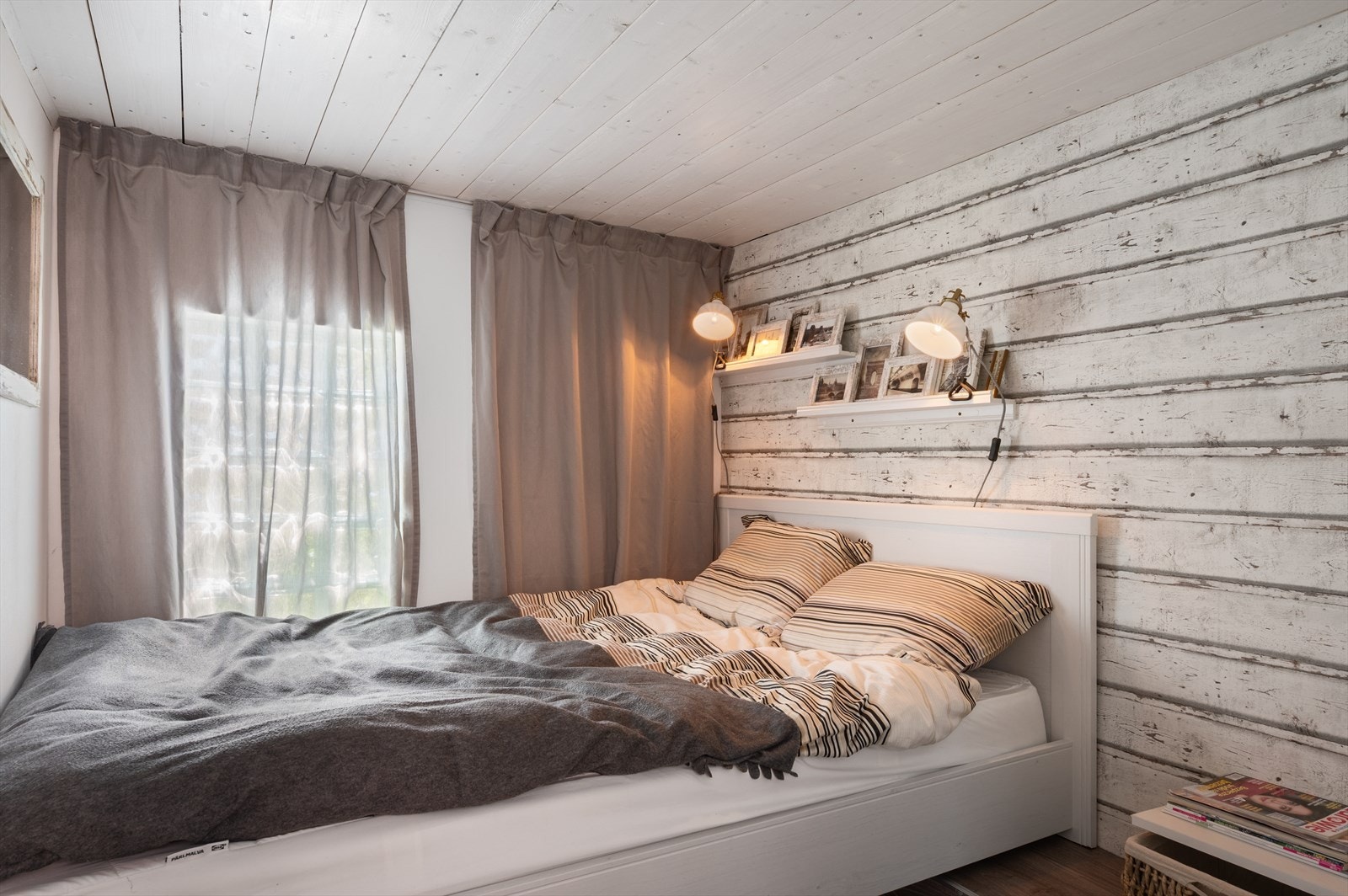 Rom innredet som soverom. Galleribilde