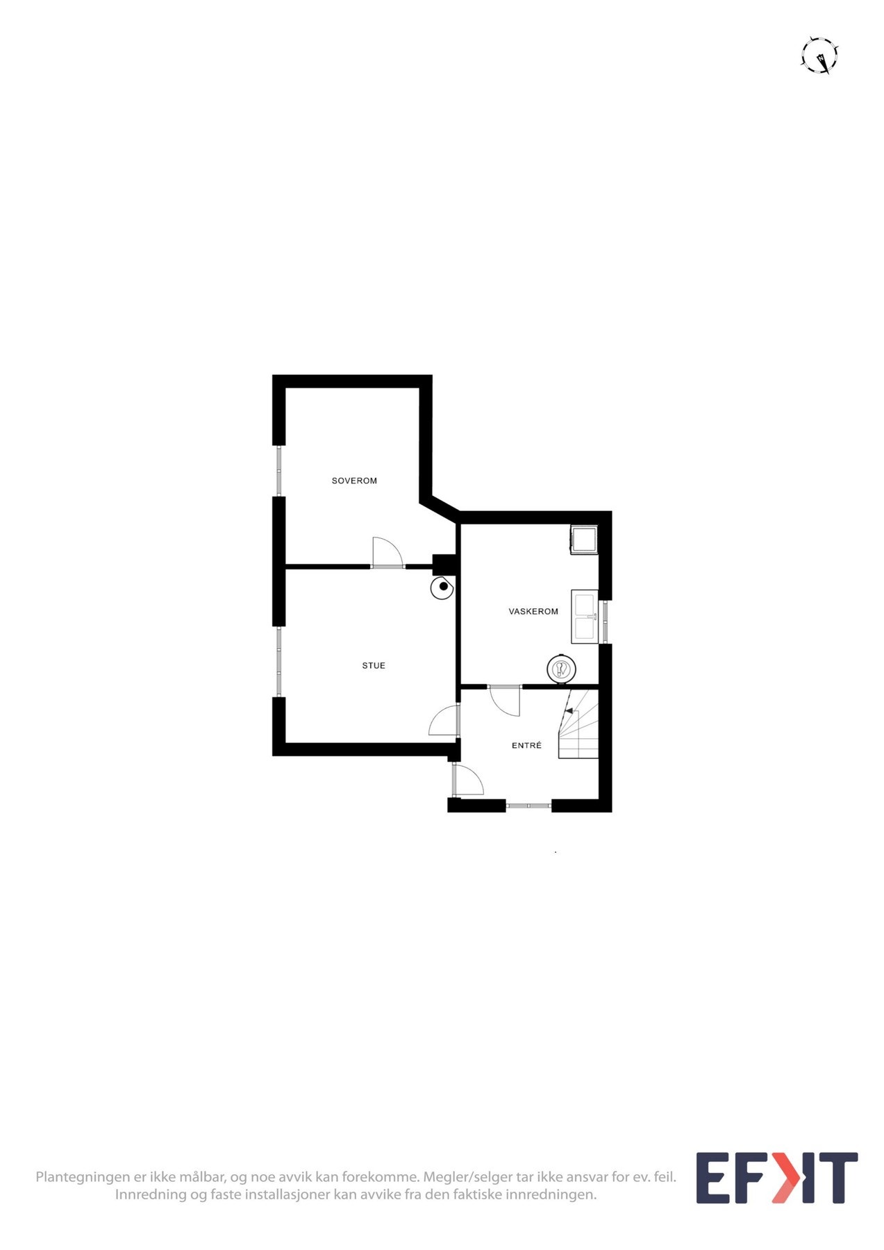 Plantegninger underetasje Galleribilde