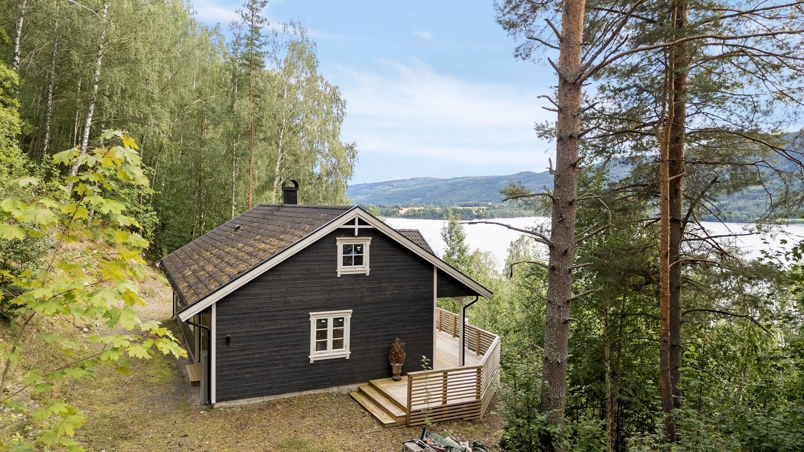 Skjermet og med lite innsyn. Galleribilde