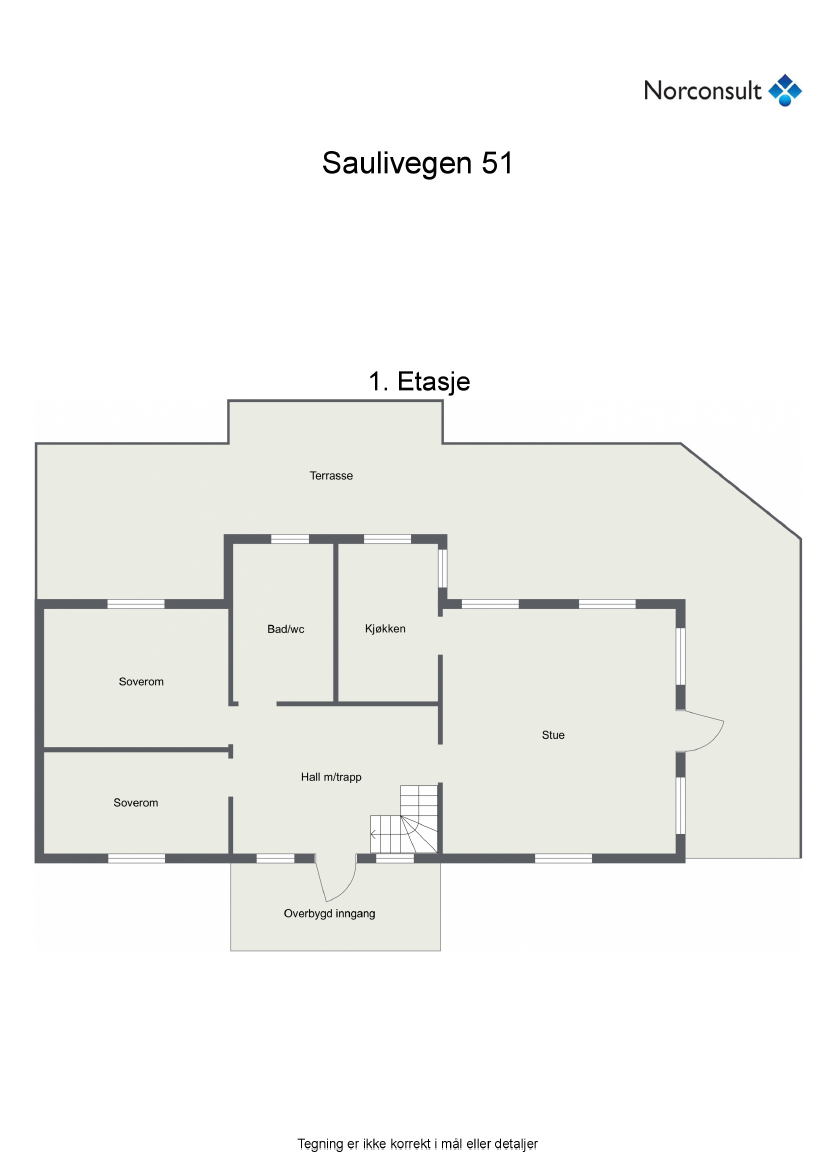 Planskisse 1.etasje. Galleribilde