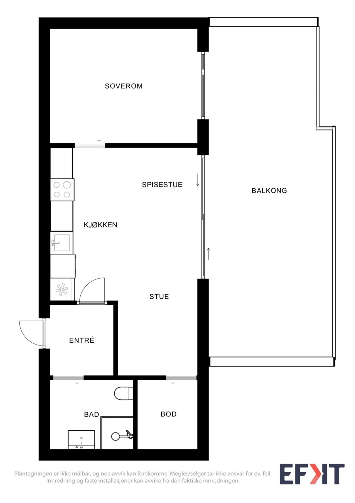 Plantegning Galleribilde