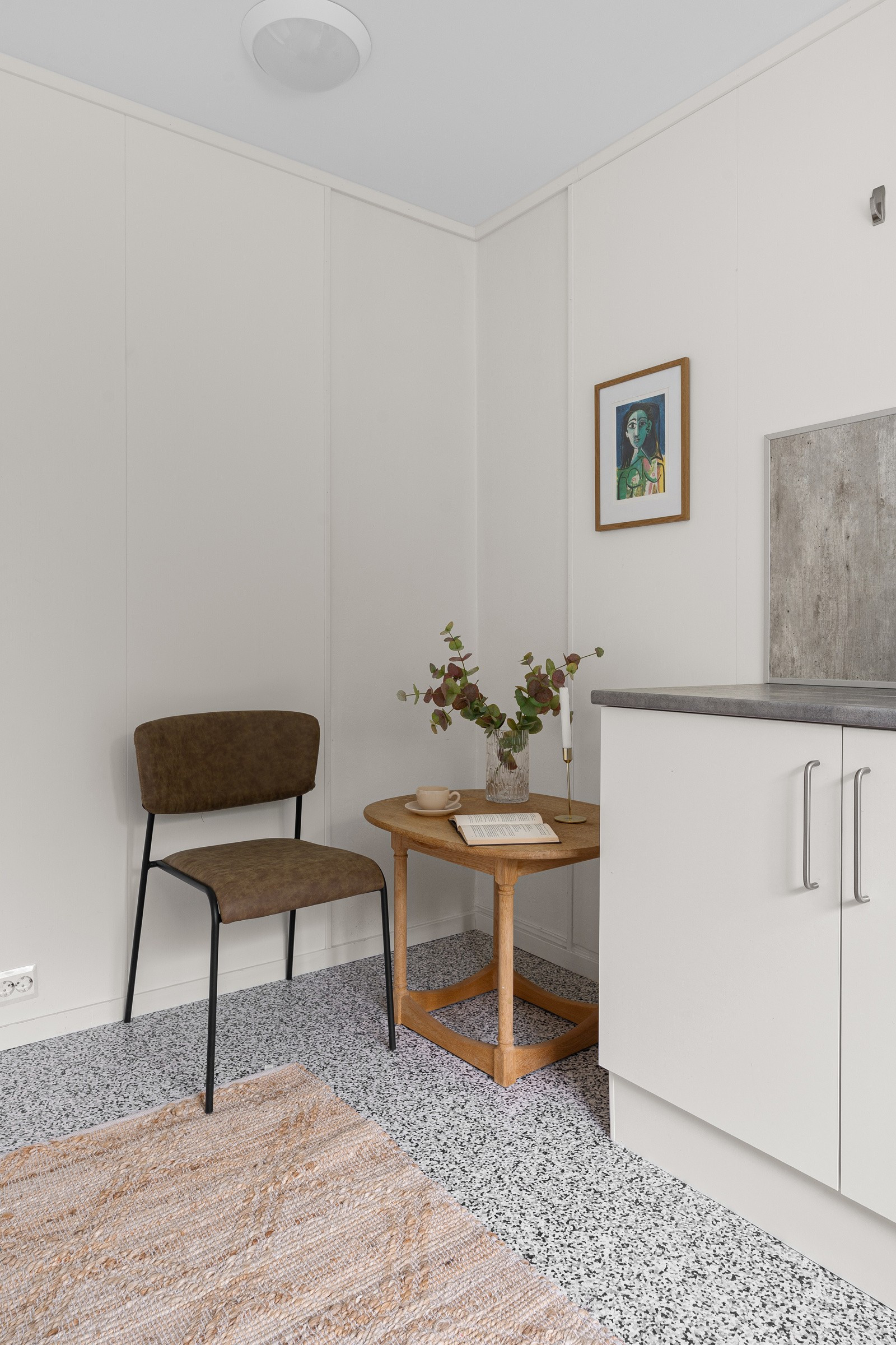 Plass til en liten trivelig spiseplass.