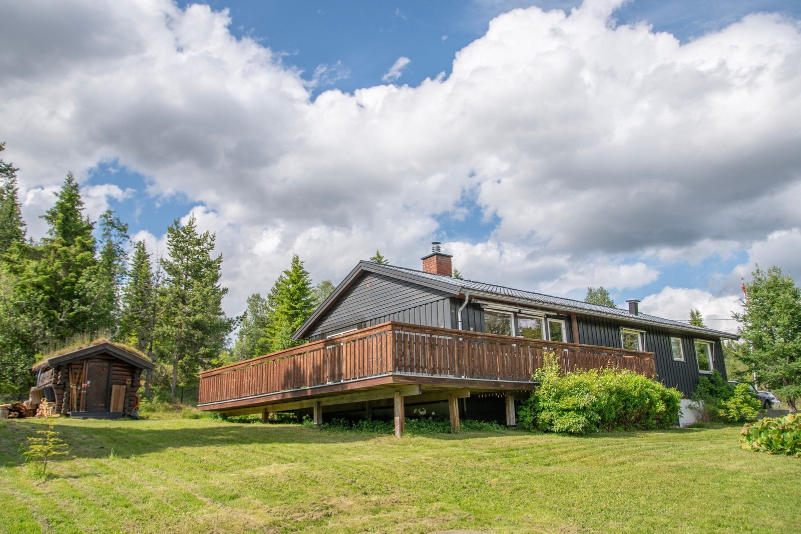 Ny terrasse fra 2016 på 54 kvm. Galleribilde