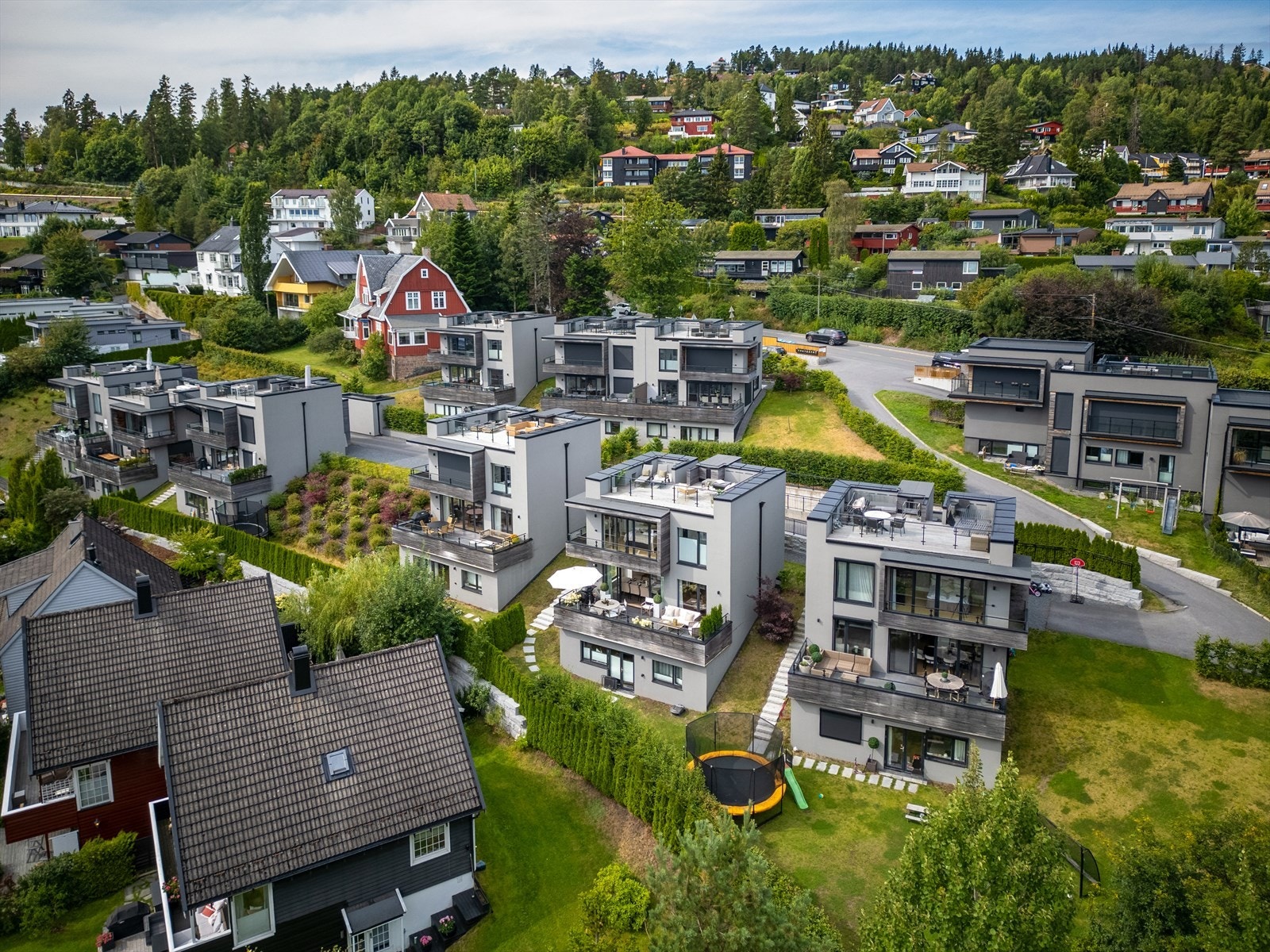 Dronebilde. Galleribilde