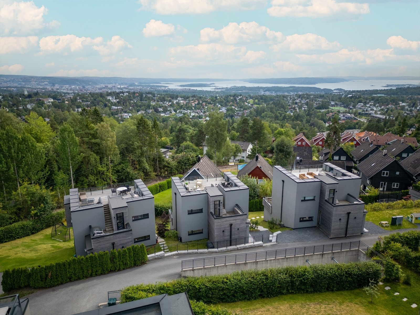 Dronebilde. Galleribilde