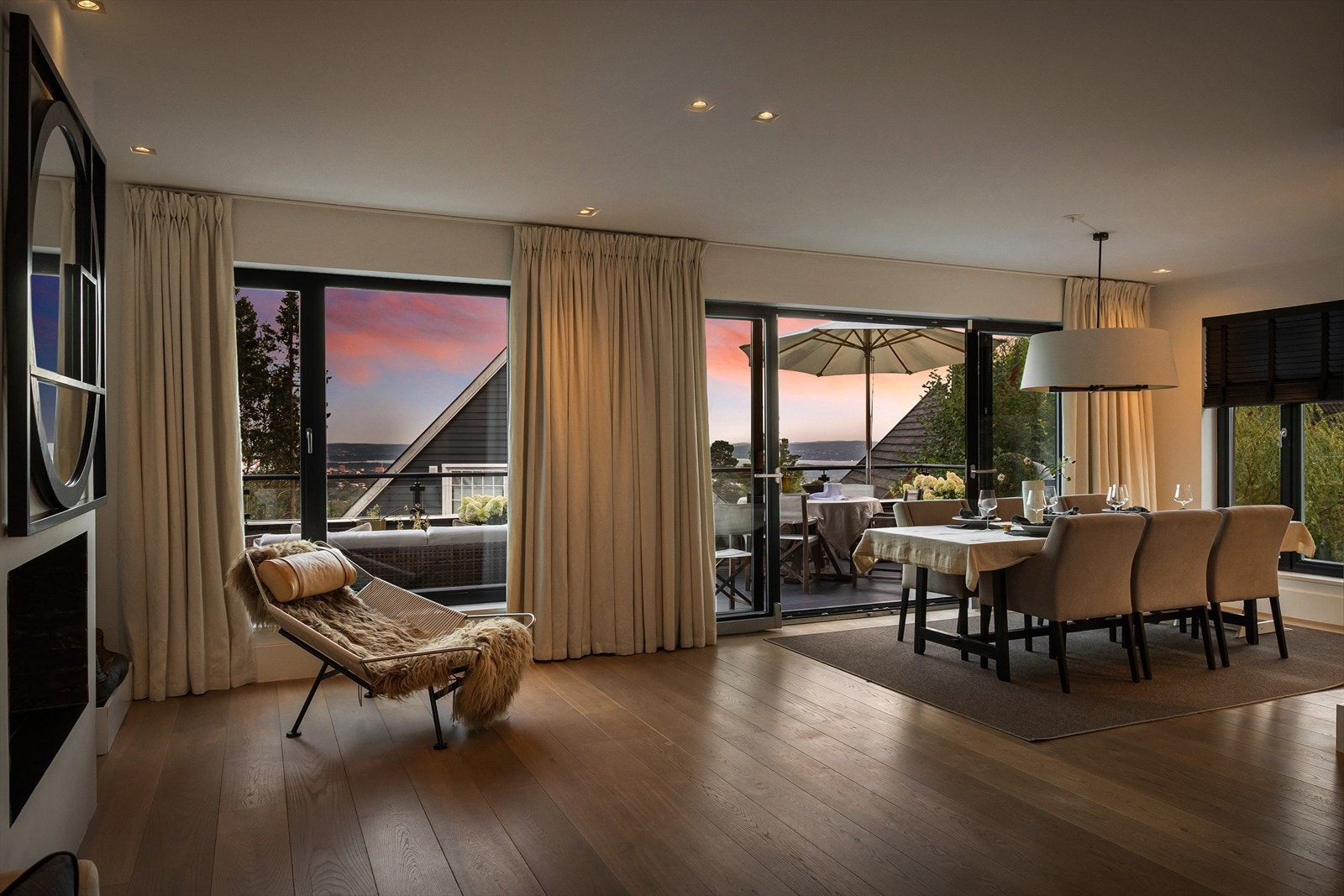 Kveldsstemning Galleribilde