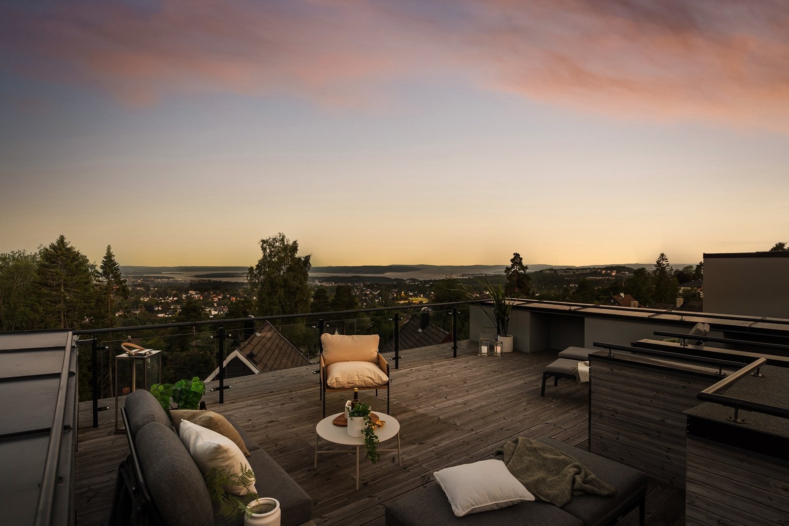 Kveldsstemning Galleribilde