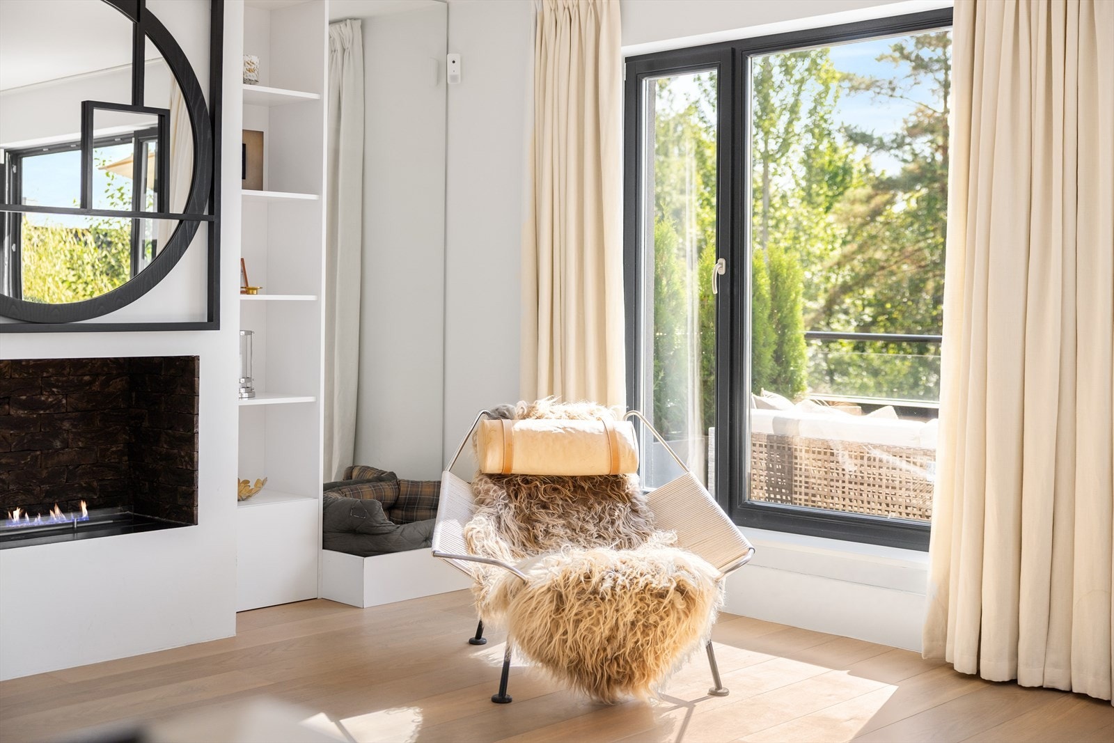 I gulvet er det behagelig gulvvarme. Galleribilde