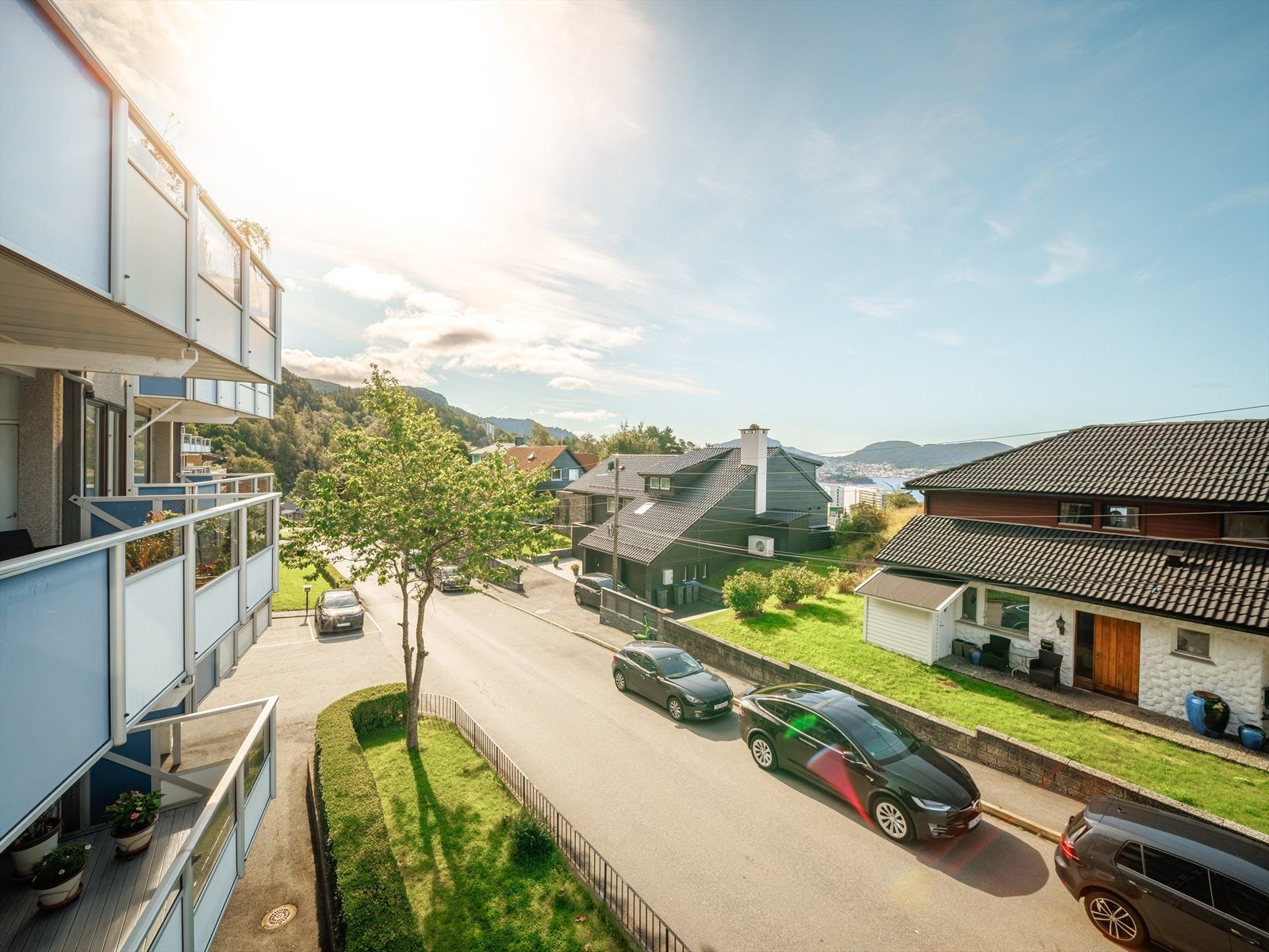 Altanen ligger sørvestvendt Galleribilde