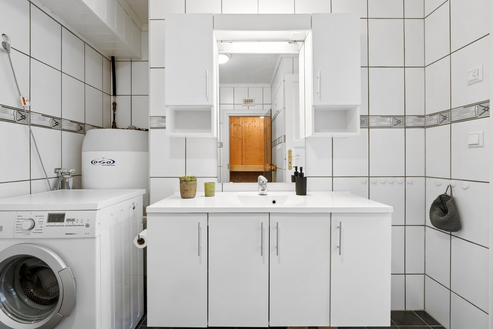 Opplegg for vaskemaskin Galleribilde