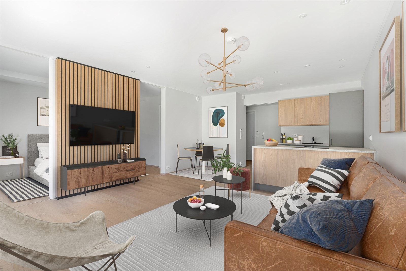 Meget flott leilighet med stilige detaljer og god planløsning Galleribilde