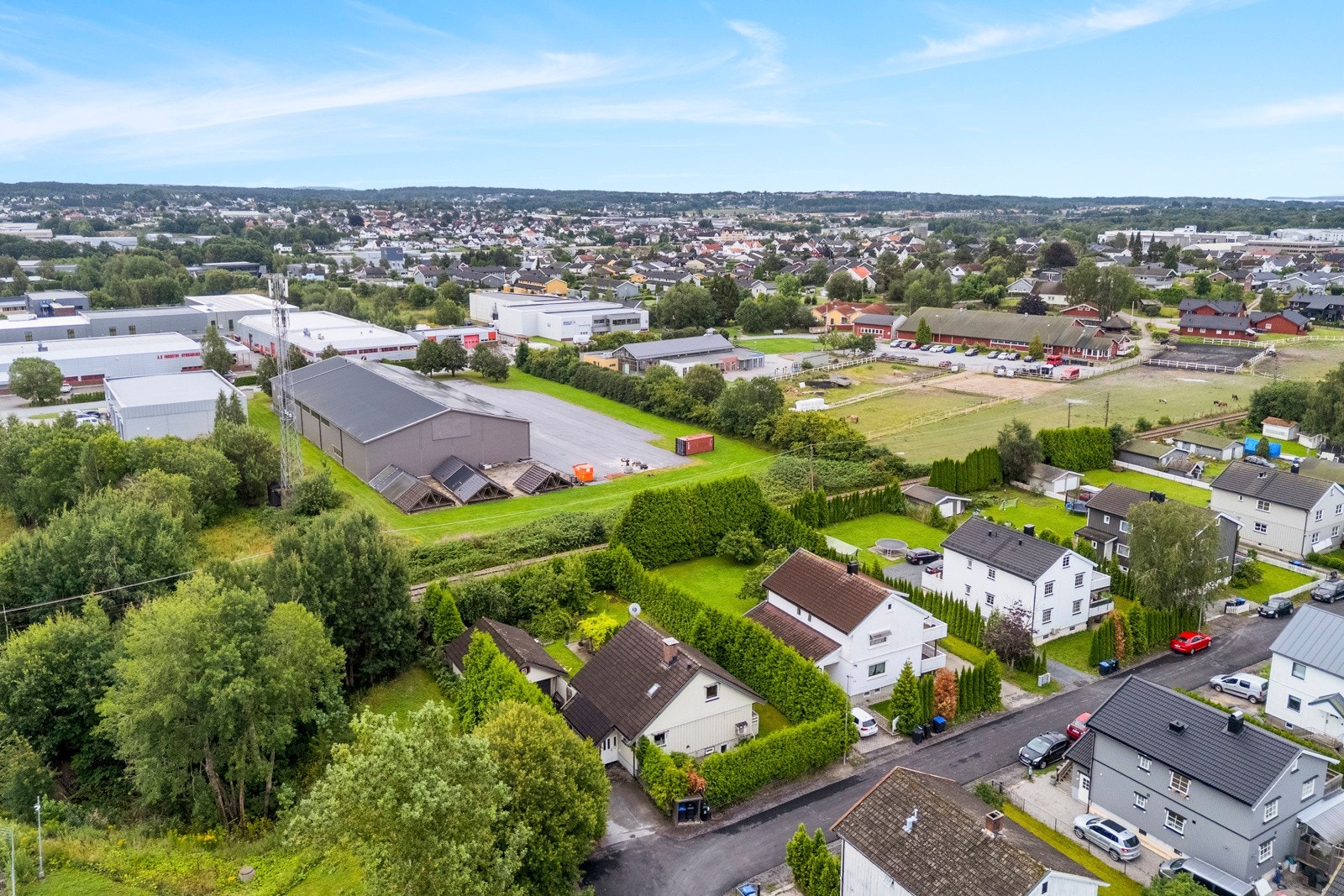 Dronefoto Galleribilde