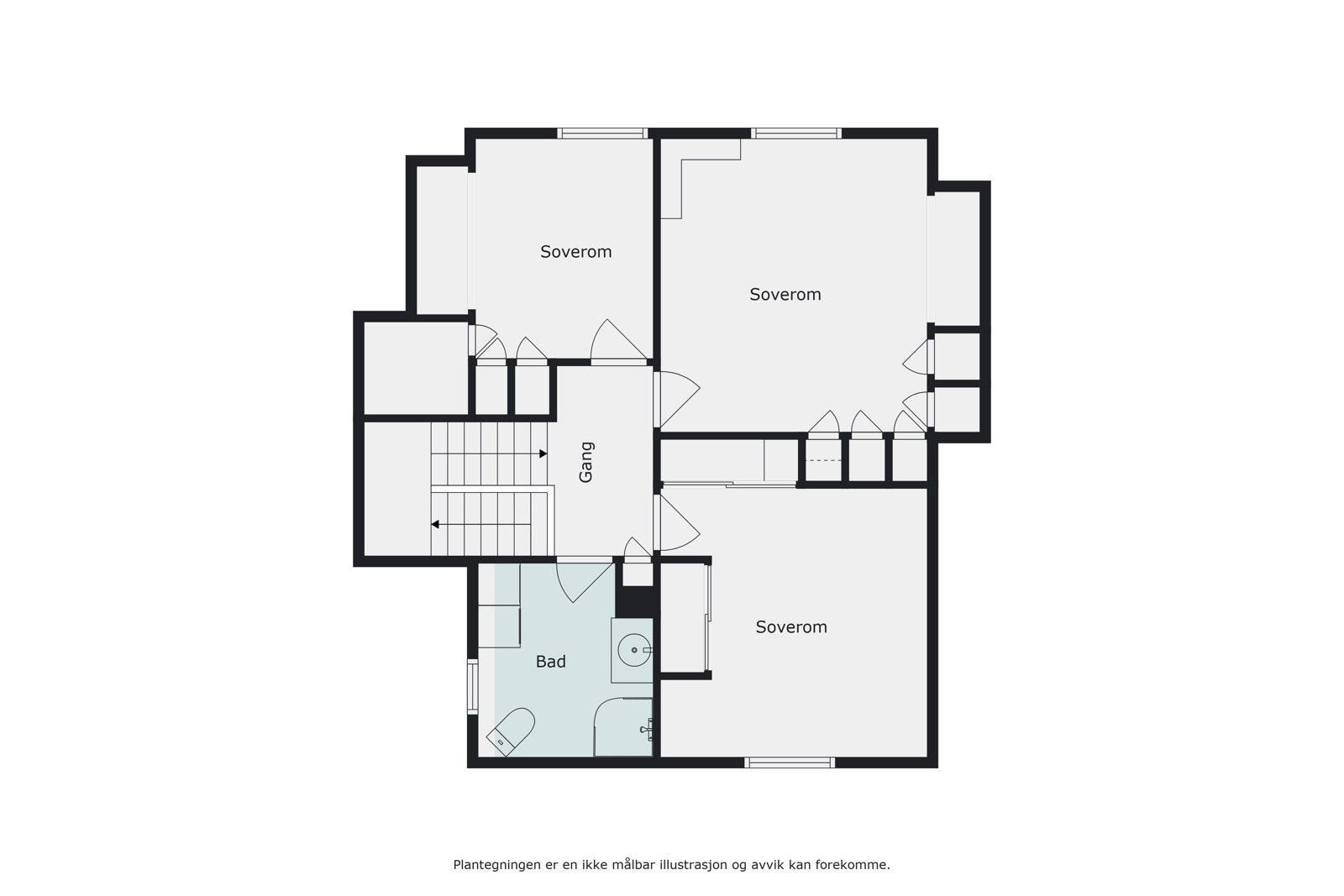 Plantegning Galleribilde