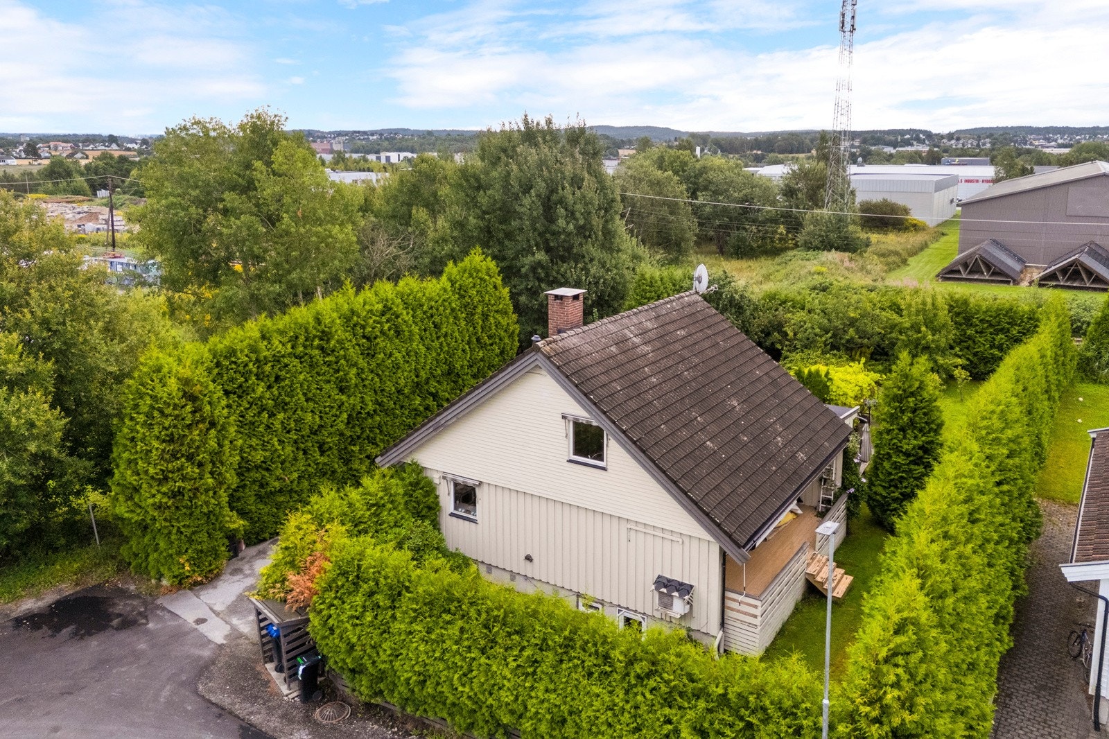 Dronefoto Galleribilde