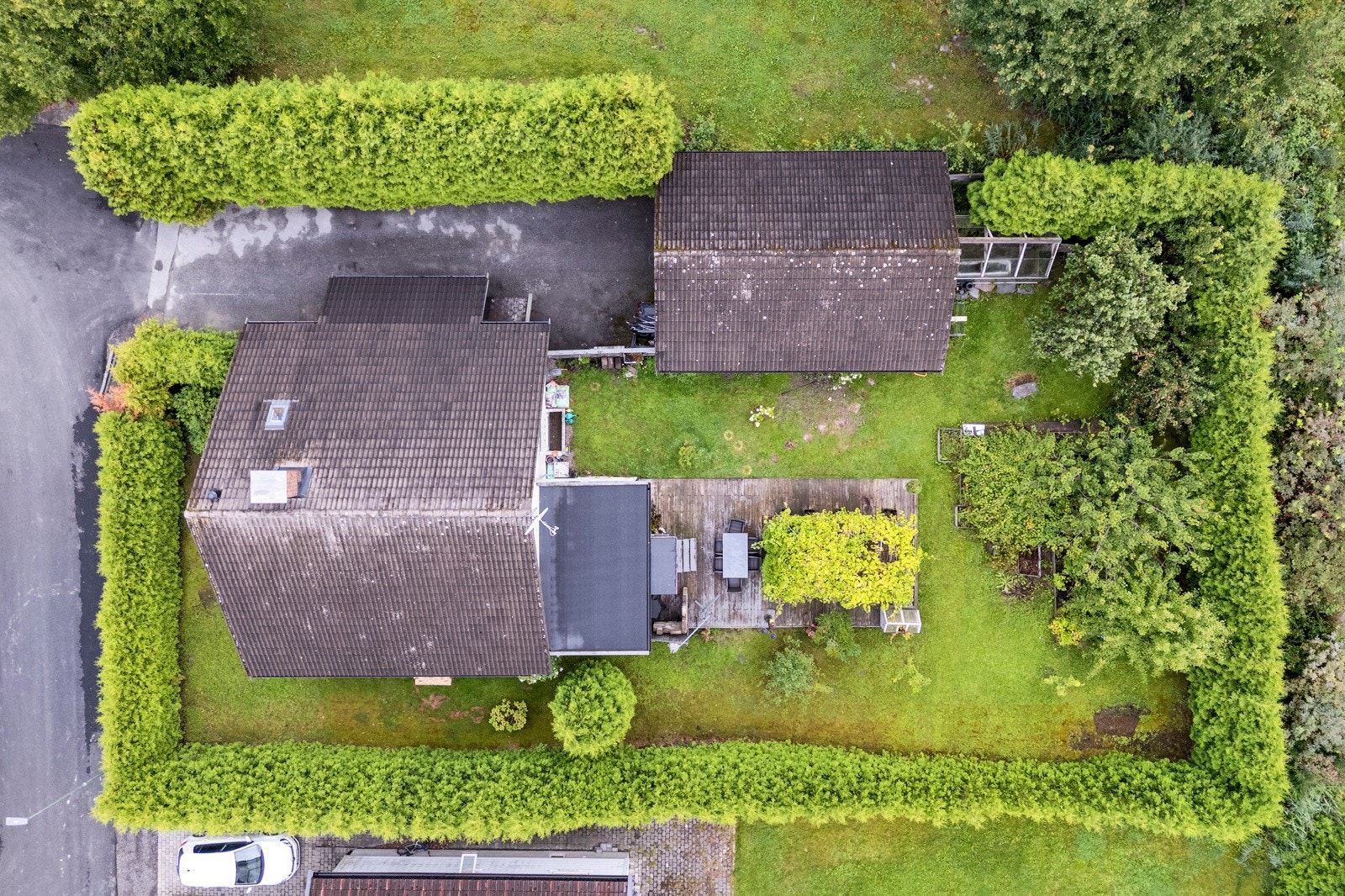 Dronefoto Galleribilde