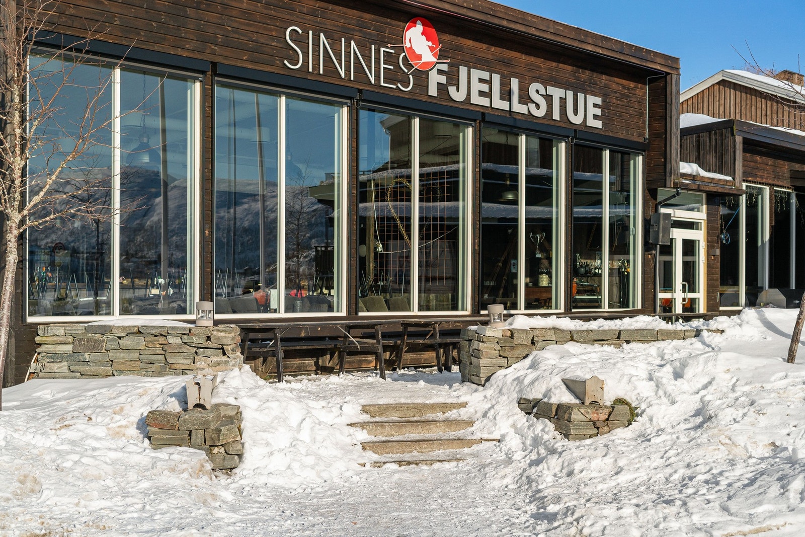Fjellstuen er like ved Galleribilde