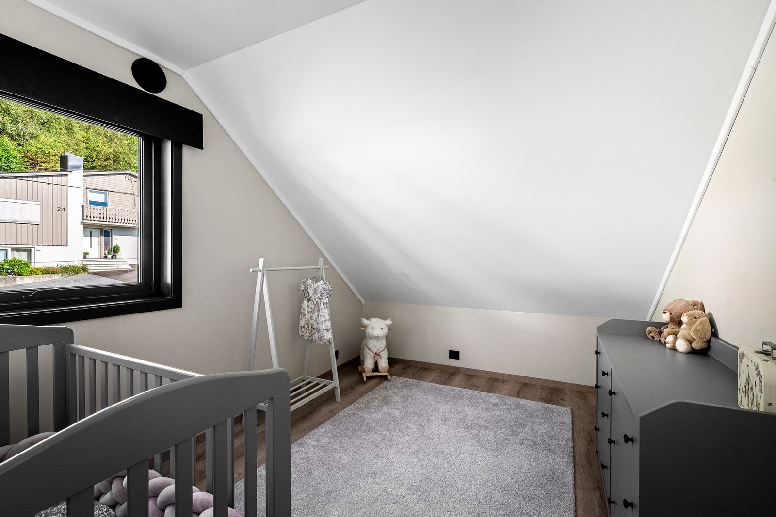 Soverom 3, egner seg glimrende som barnerom eller kontor. Galleribilde