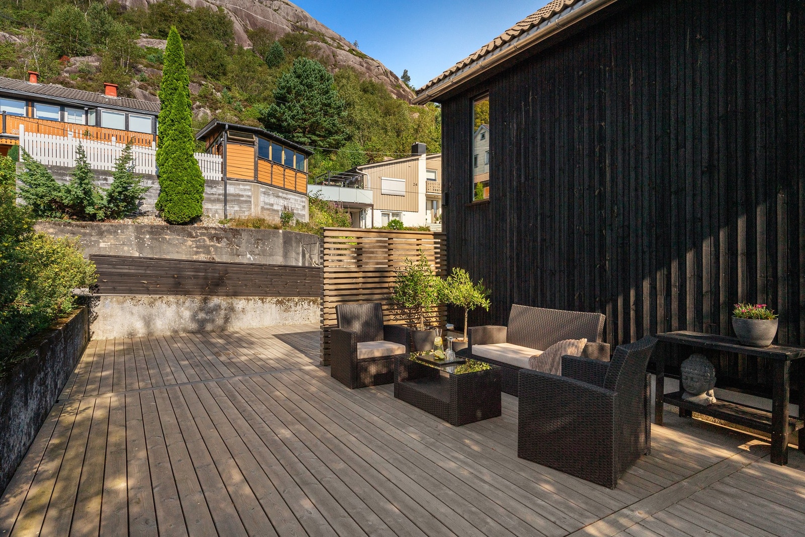 Her flytter du deg etter solen! Galleribilde