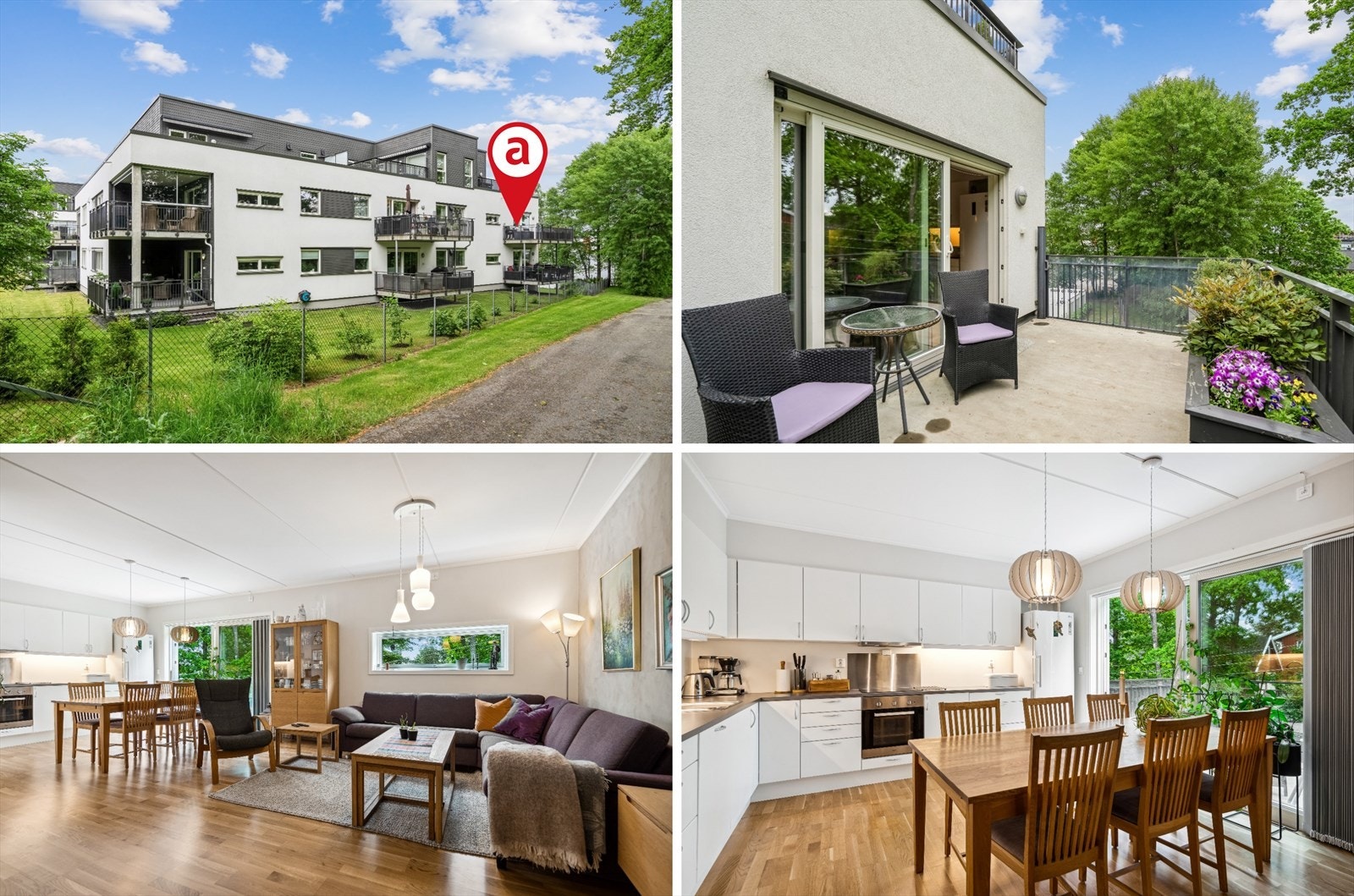 Velkommen til Frankendalsveien 89 - fin, romslig og moderne 3-roms leilighet i 2. etasje med god standard. Garasje. Heis. Sentral beliggenhet på Hovland. Galleribilde