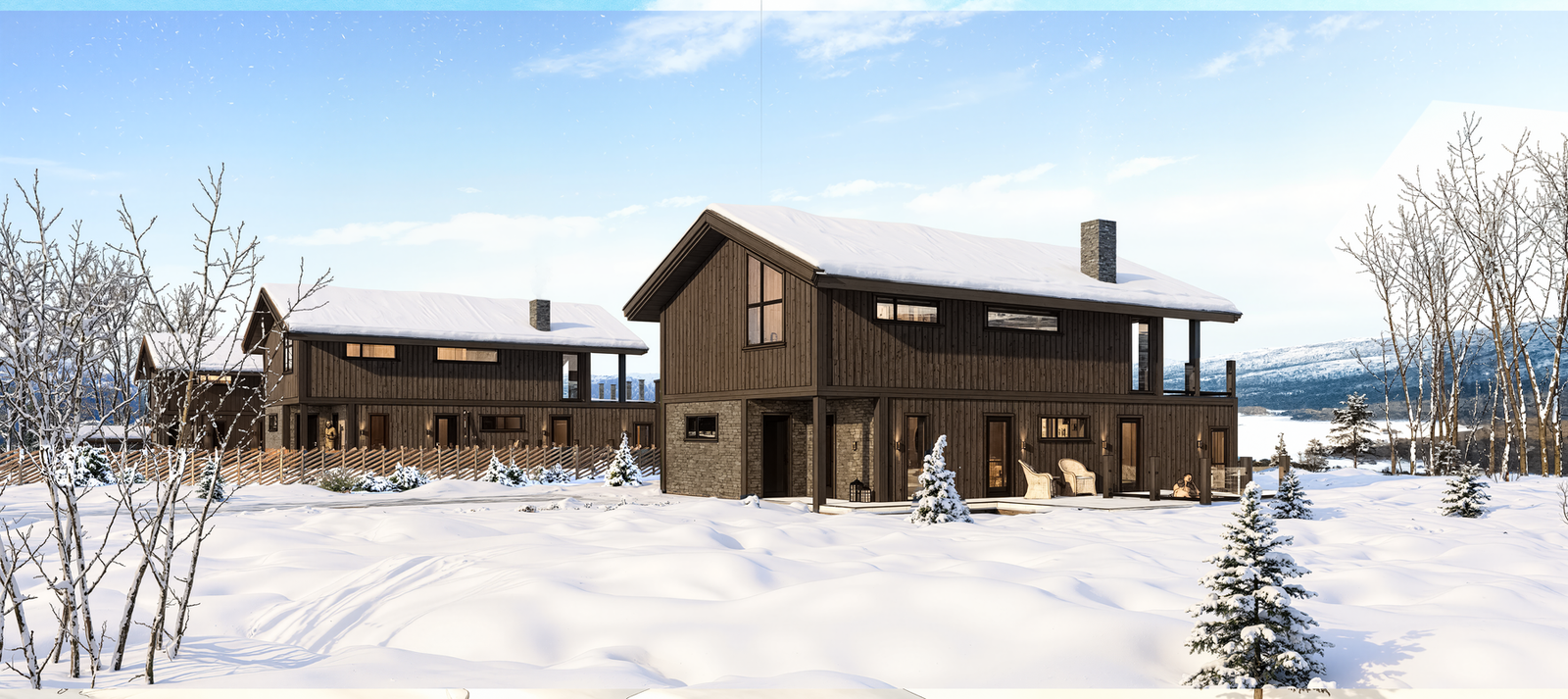 Velkommen til Høgfonna Chalet (illustrasjon, avvik kan forekomme) Galleribilde