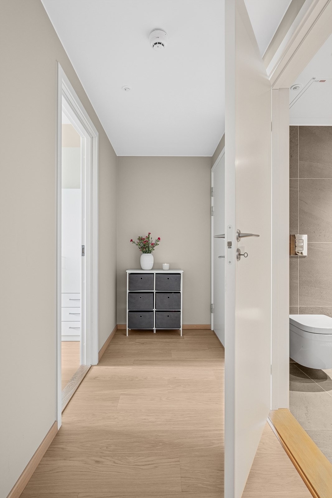 Gang med adkomst til øvrige rom. Galleribilde