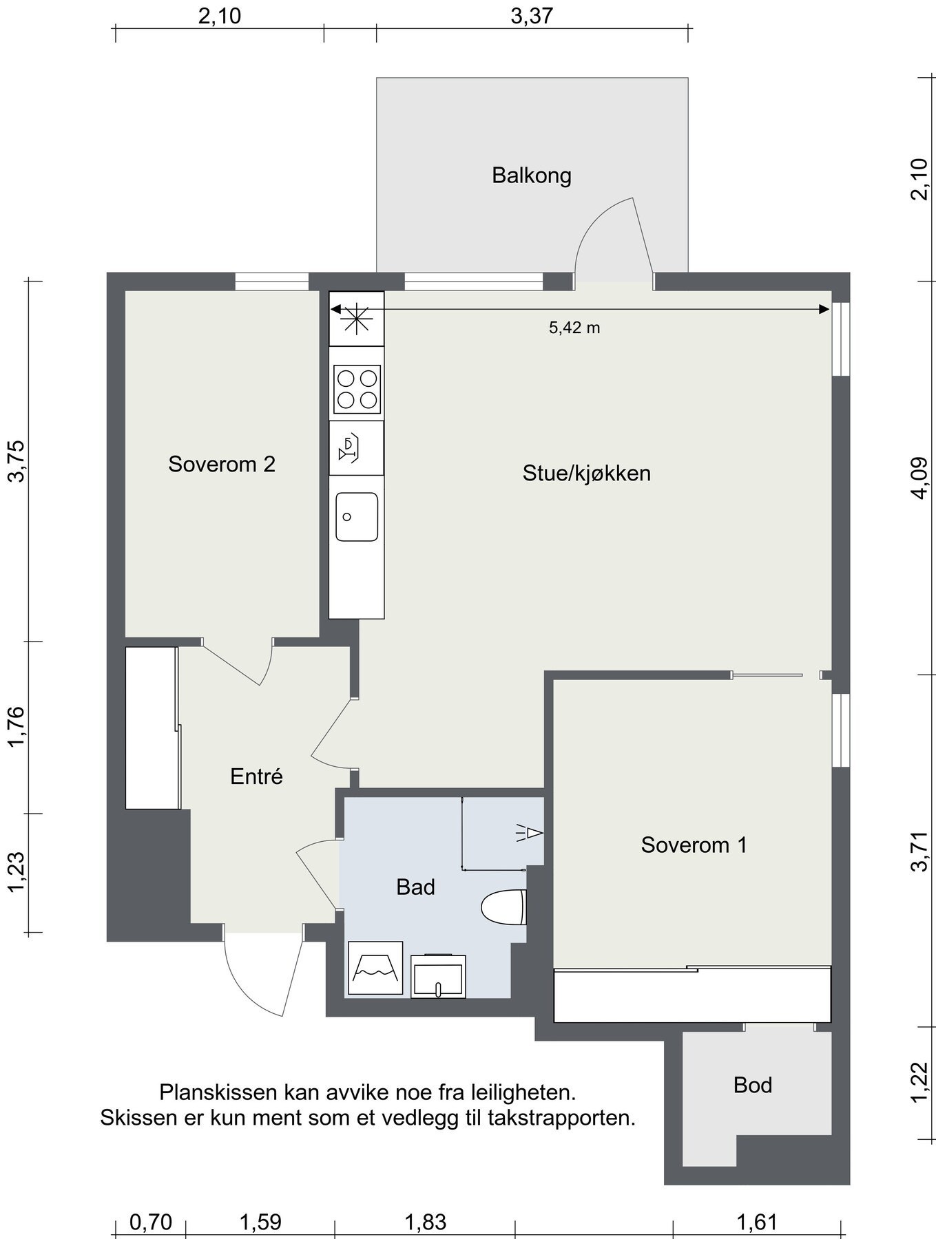 Plantegning - Velkommen inn. Galleribilde