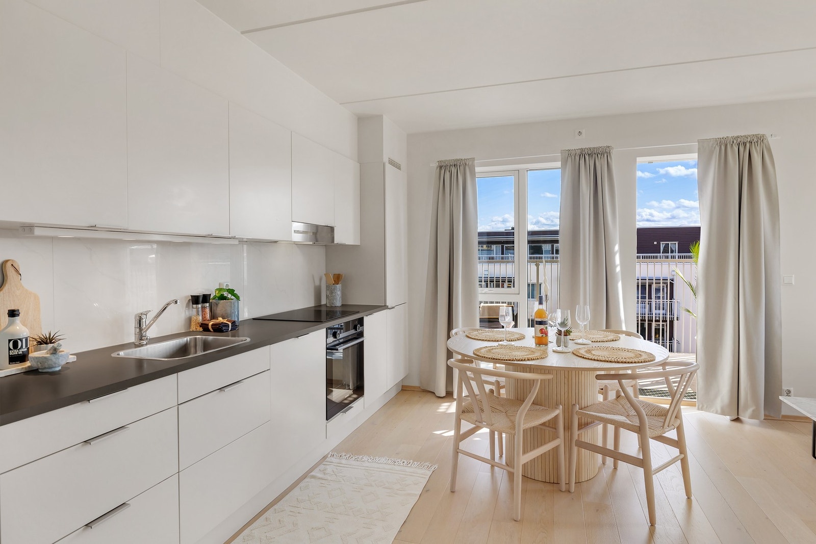 Her kan man nyte et herlig måltid med venner og familie. Galleribilde