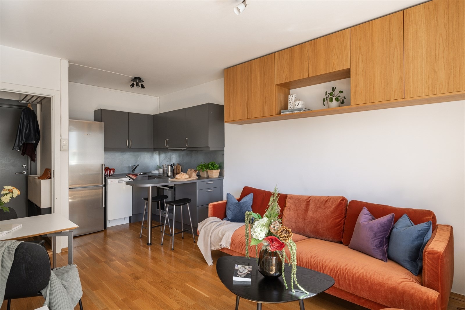 Her får du en leilighet med ypperlig og arealeffektiv planløsning. Galleribilde