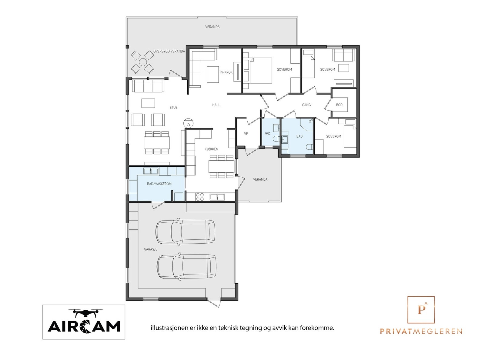 Planløsning. Galleribilde