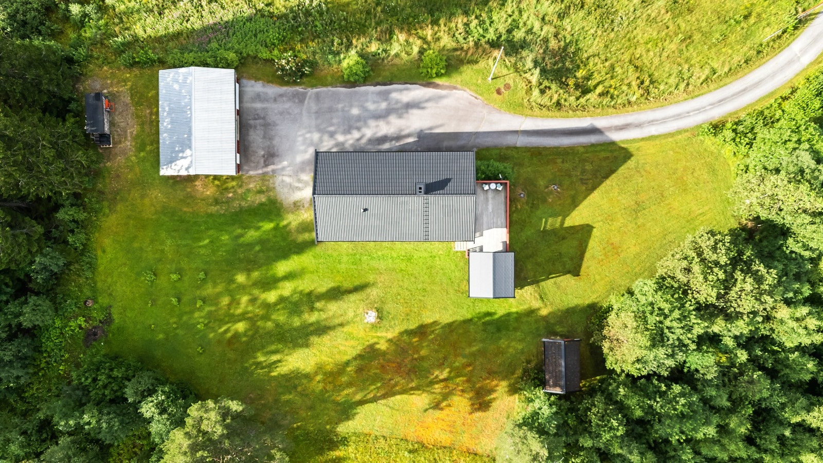 Dronefoto Galleribilde