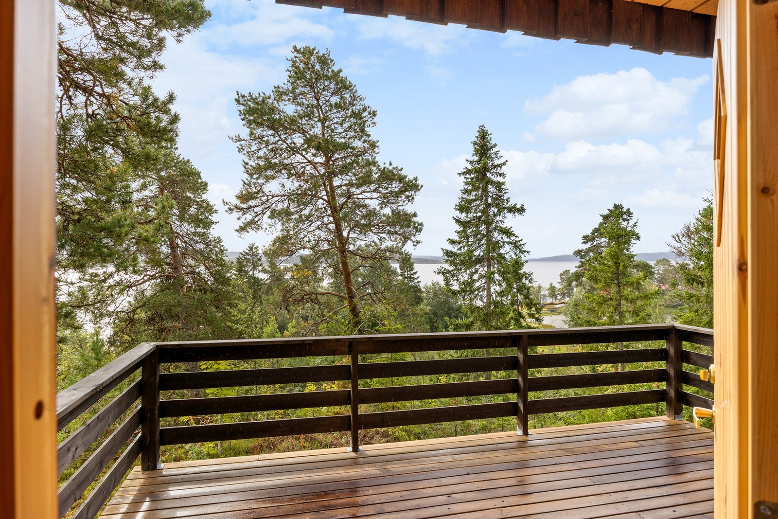 Inngang via terrassen Galleribilde