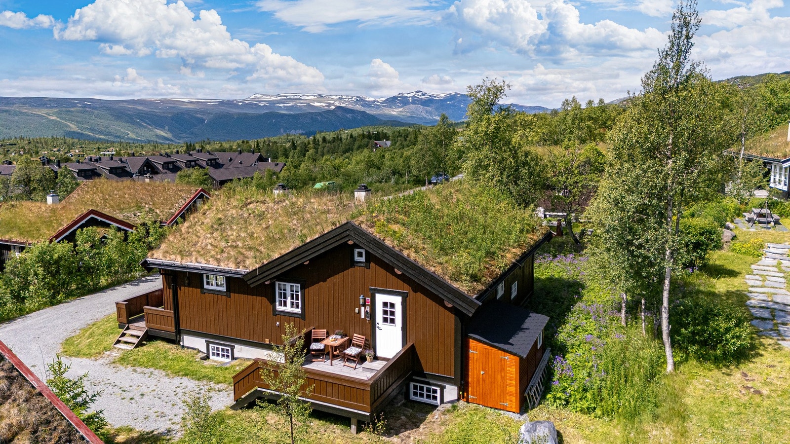 Utvendig bod ligger i tilknytning til eiendommen Galleribilde