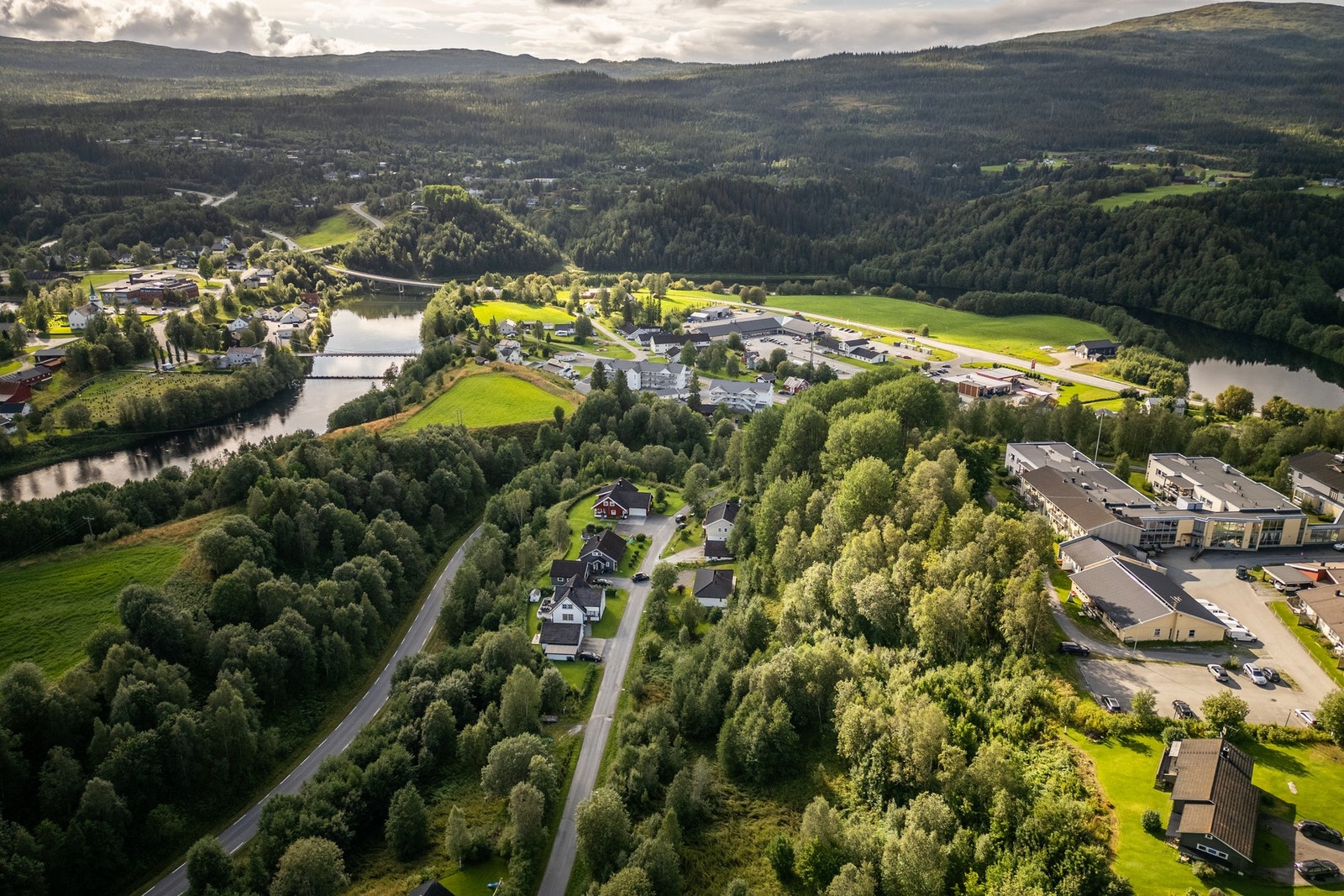 Tømmerheia er et svært attraktivt boligfelt Galleribilde