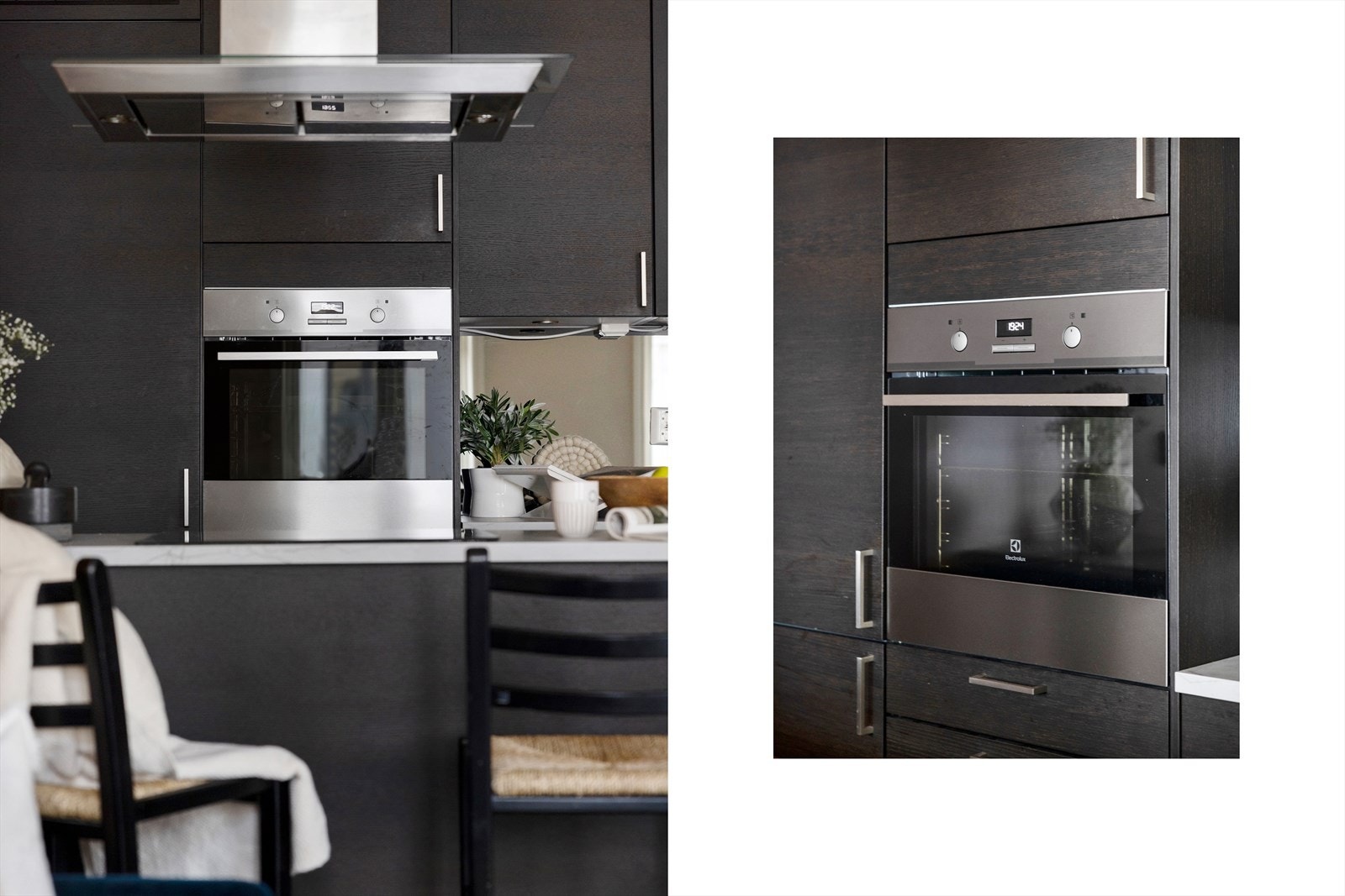 Det er integrert kjøl/fryseskap, oppvaskmaskin, induksjonstopp og stekeovn. Galleribilde