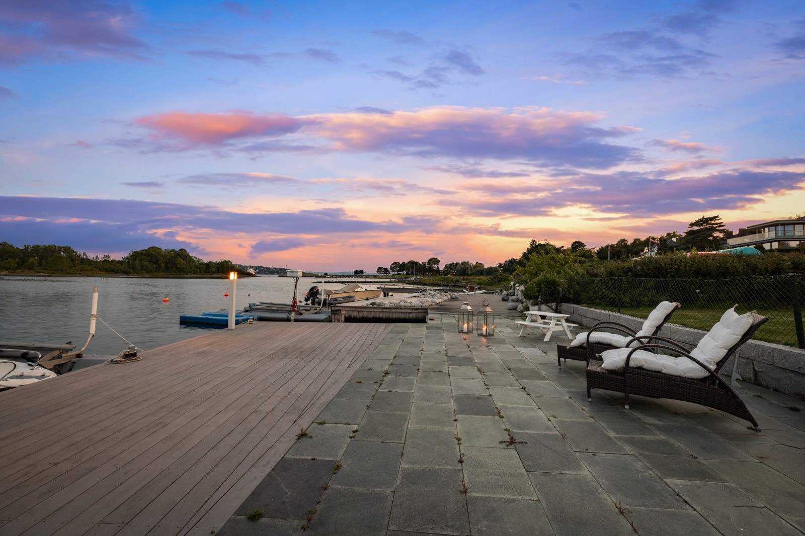 Et helt unikt bryggeanlegg. Galleribilde